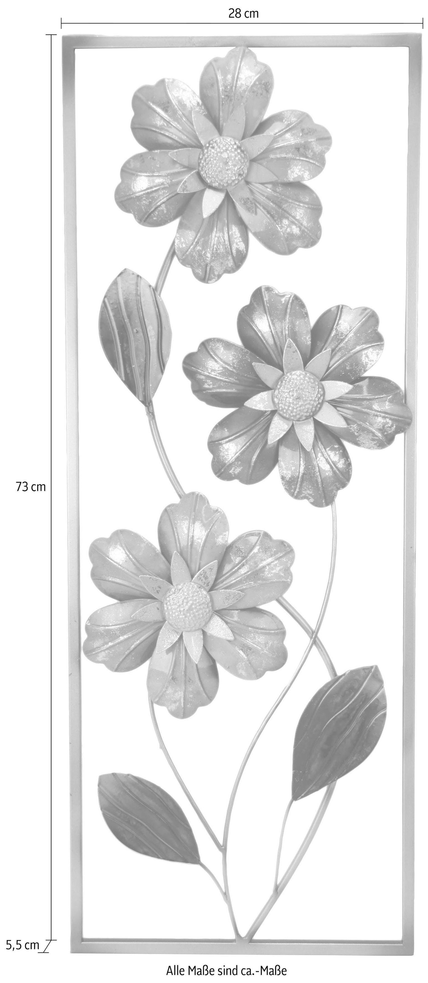 I.GE.A. Wanddekoobjekt »Blumen« Jelmoli-Versand online shoppen 