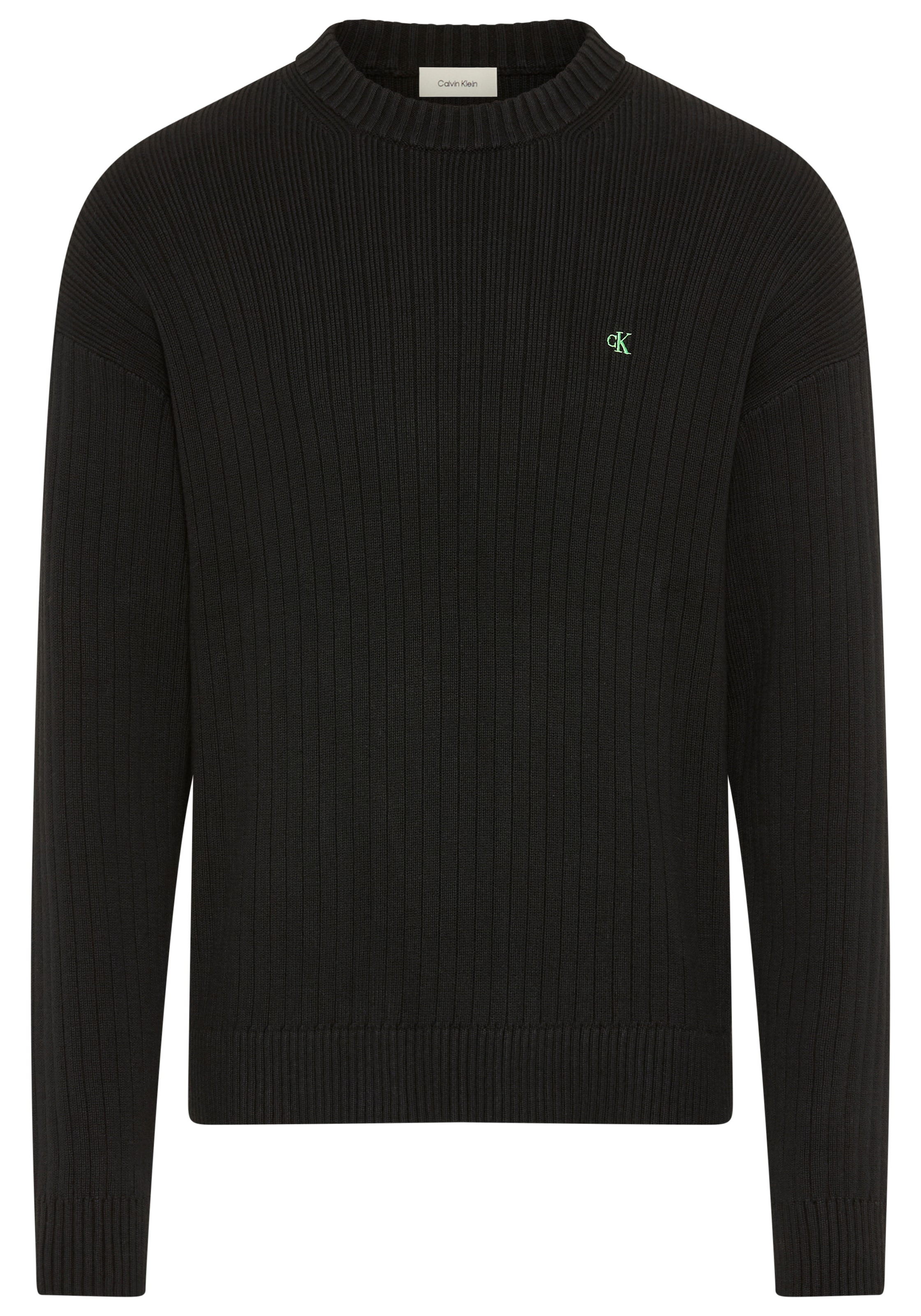 Calvin Klein Jeans Strickpullover Rundhalsausschnitt, Regular Fit