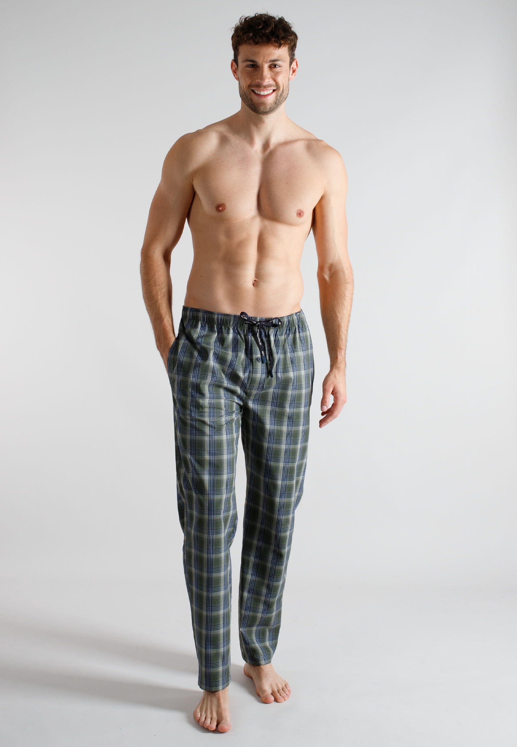 TOM TAILOR Pyjamahose leichte und luftige Qualität
