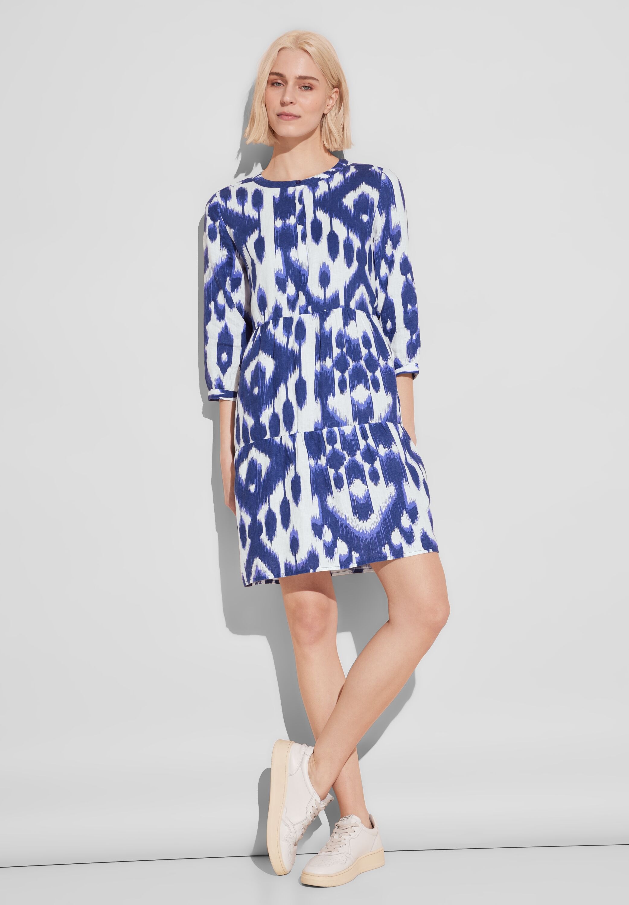 STREET ONE Tunikakleid Ohne Taschen mit All-Over Print