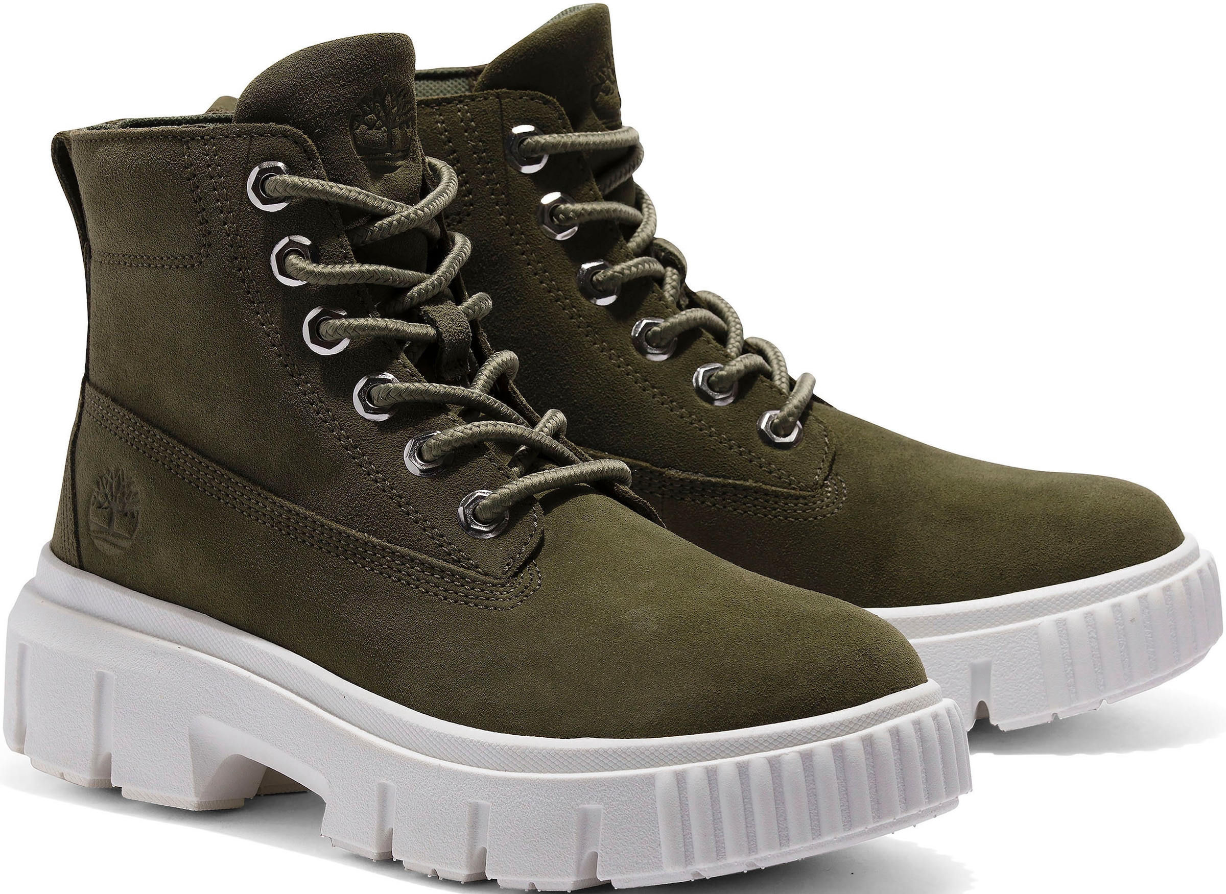 Timberland Schnürboots »Greyfield Leather Boot«, Winterstiefel, Schnürstiefel, Winterschuhe