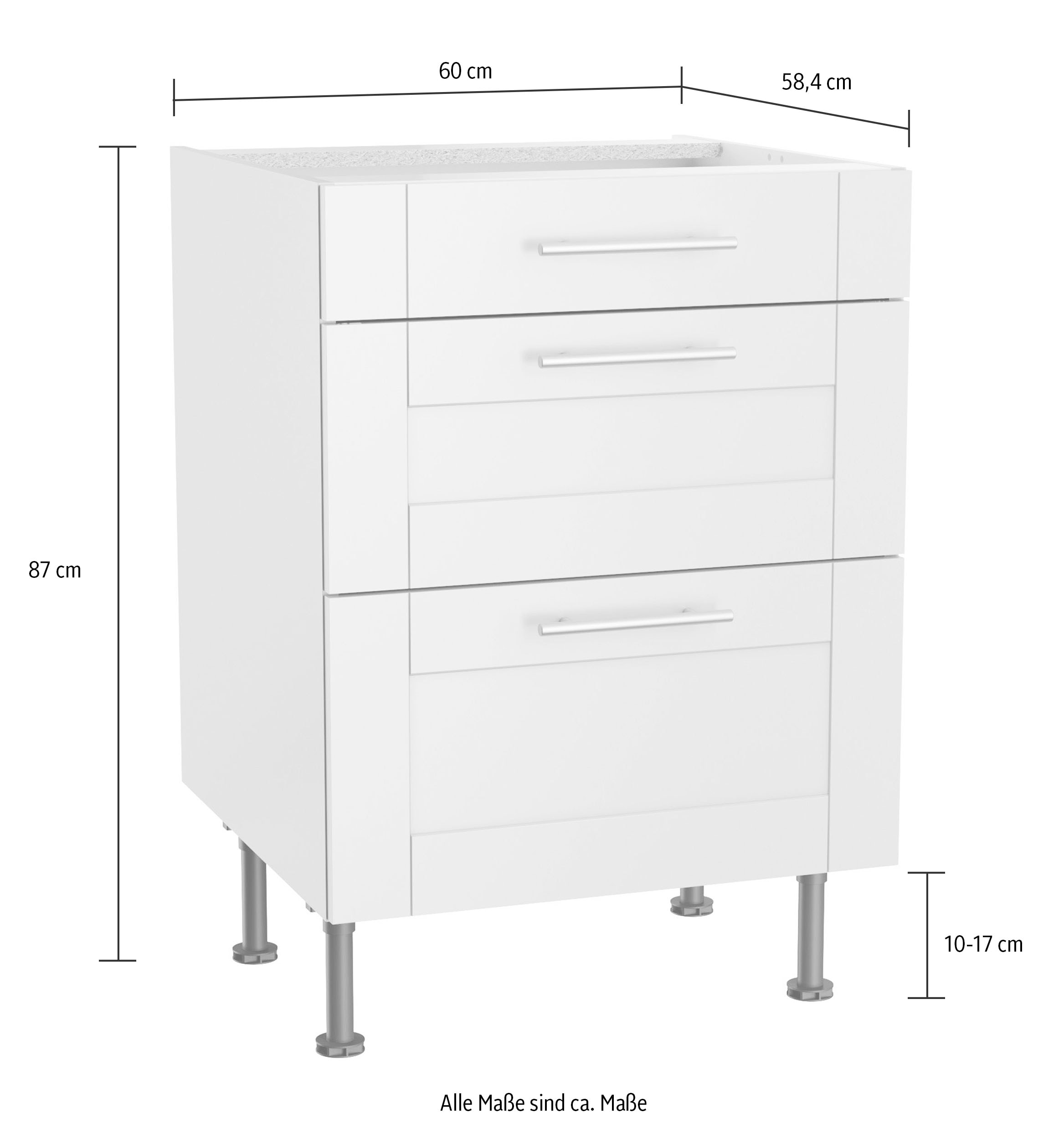 OPTIFIT Unterschrank »Ahus«, Breite 60 cm