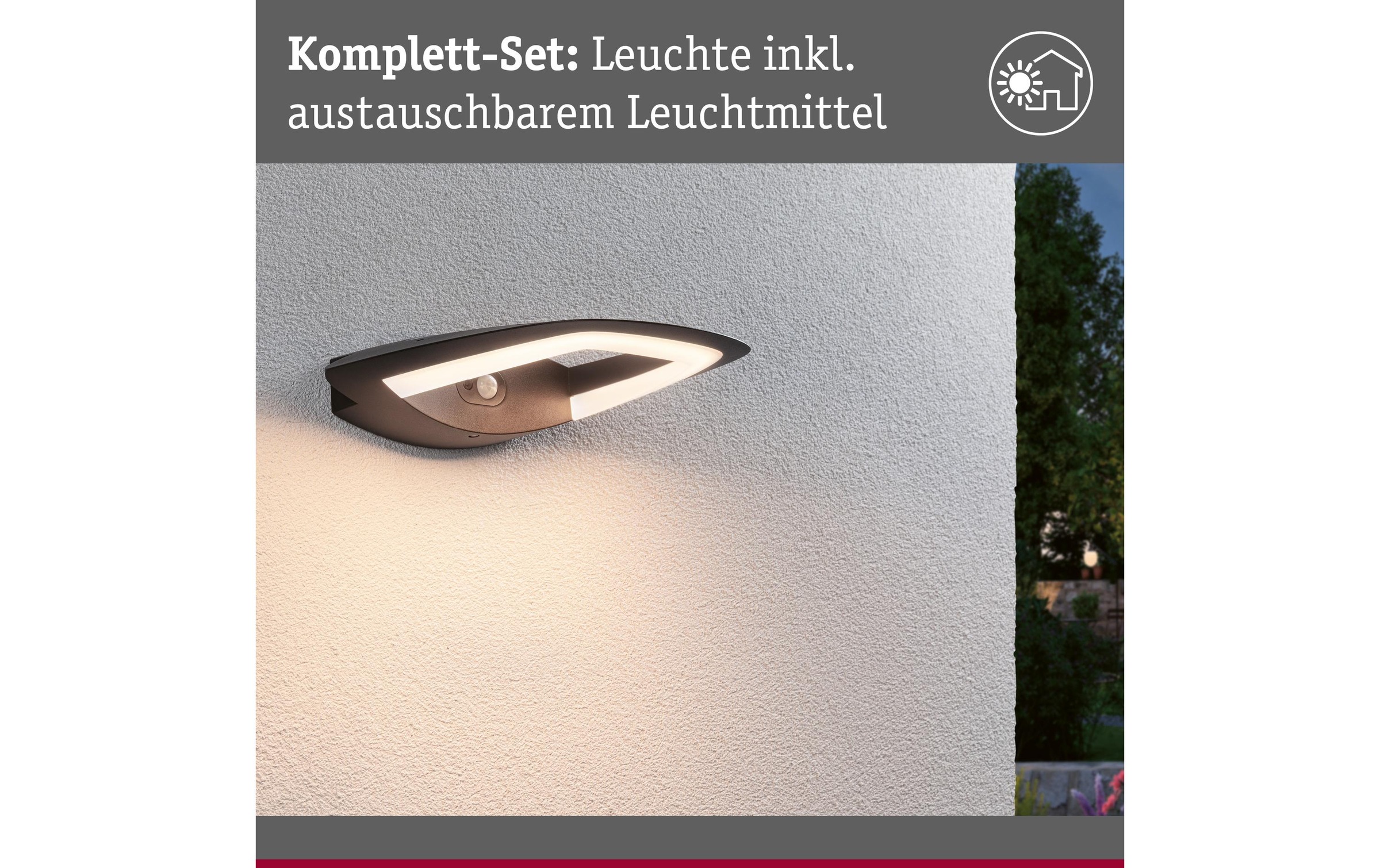 Paulmann LED Wandleuchte »LED Akena Bewe«