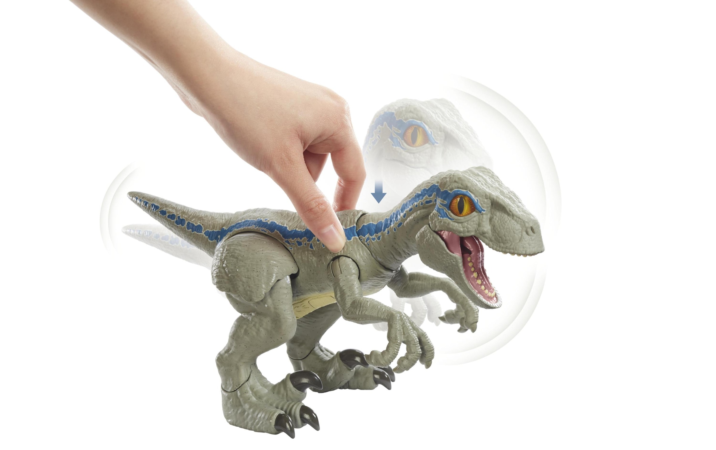 Mattel® Spielfigur »Dinofreundin Blue«