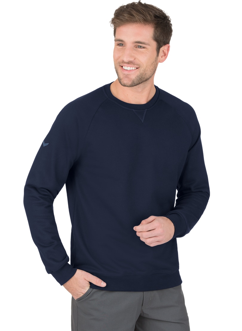 »TRIGEMA Sweatshirt Sweatshirt Jelmoli-Versand mit Trigema kaufen Innenseite« | angerauter online