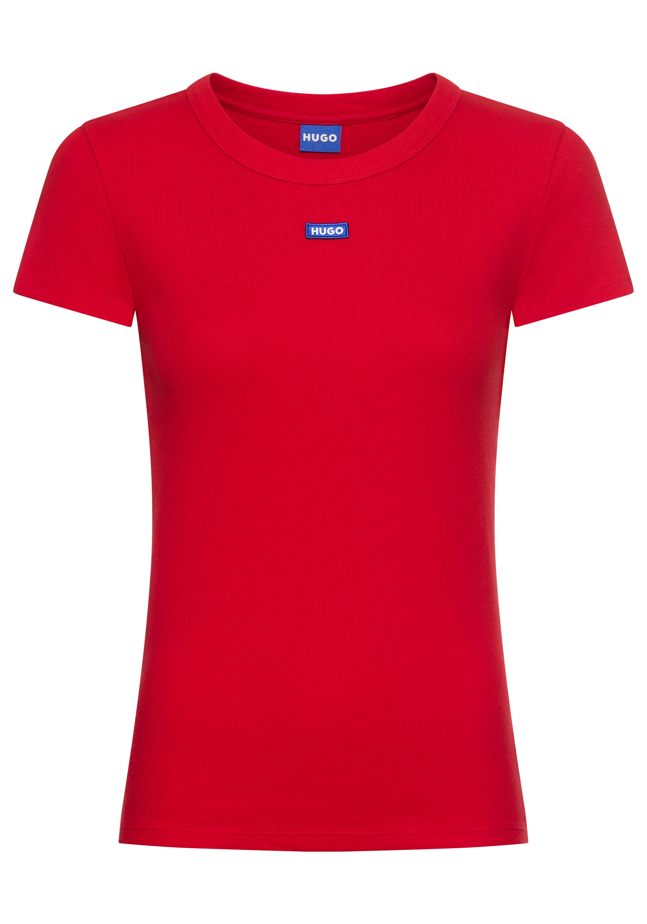 HUGO Blue T-Shirt »Easy Tee« mit HUGO Aufnäher