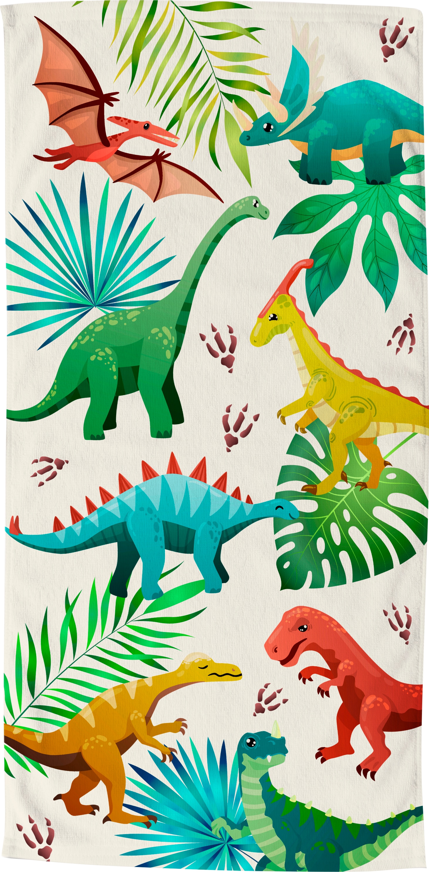 ✵ good morning Strandtuch »Dinos«, (1 St.), Dinosaurier Motiv, trocknet  schnell, Kinder günstig entdecken | Jelmoli-Versand | Strandtücher