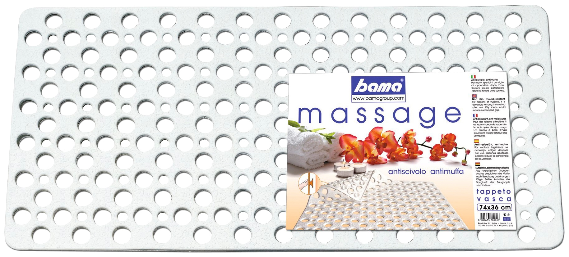 Bischof Wanneneinlage "MASSAGE"