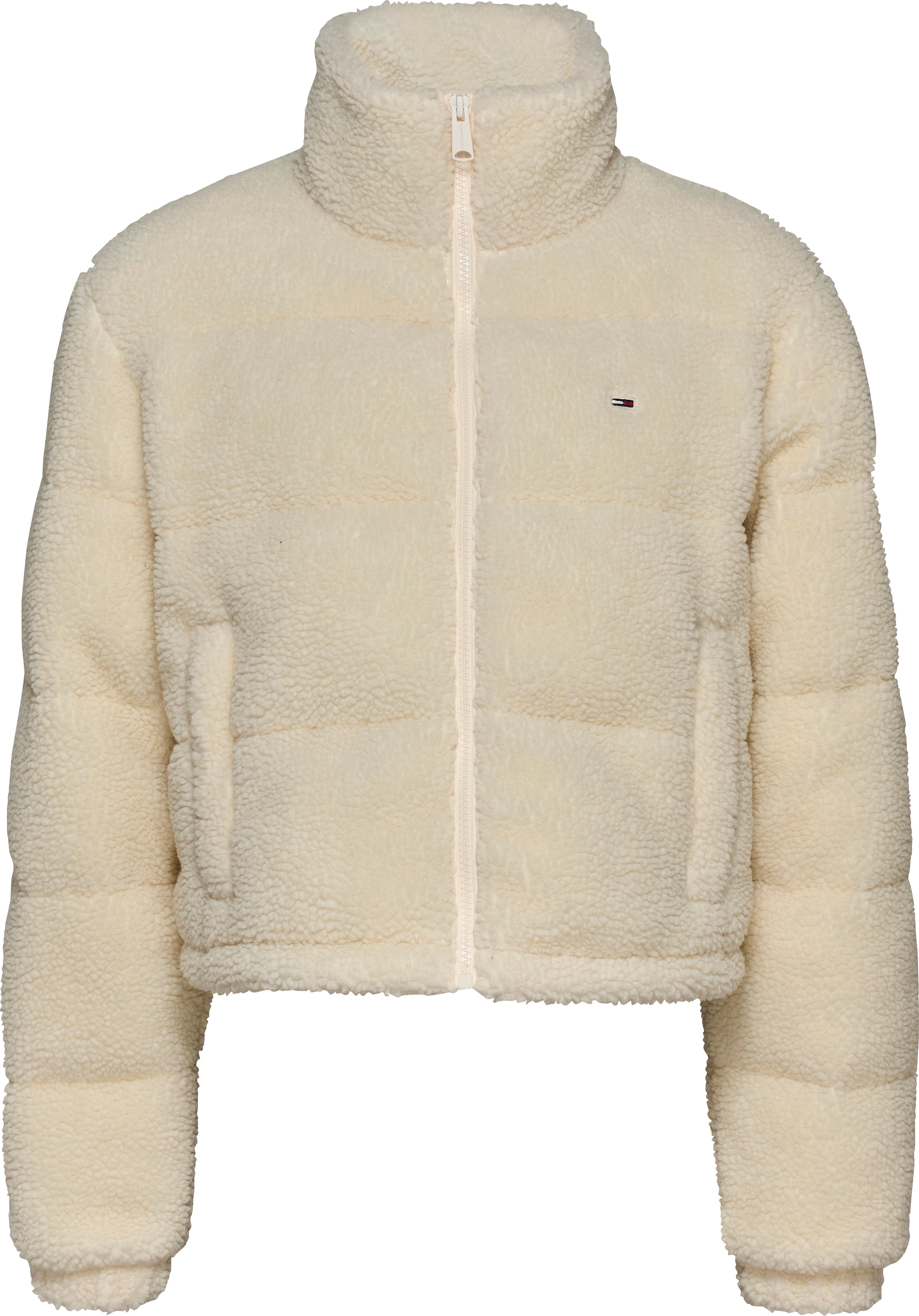 Kurzjacke »TJW CRP TEDDY ESSENTIAL PUFFER«, in Cropped Form