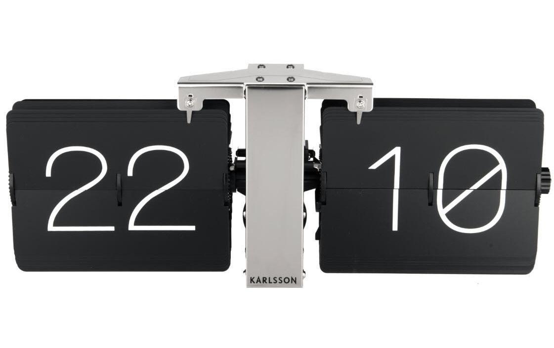 Karlsson Wanduhr »No Case Schwarz«