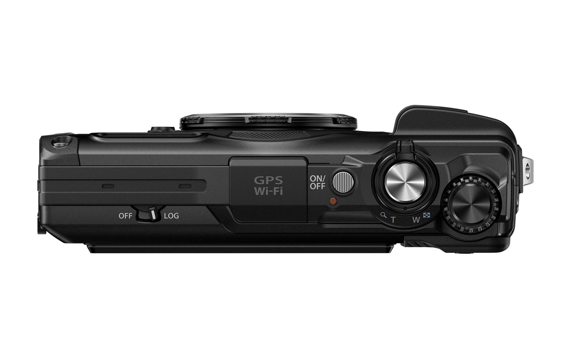 Olympus Kompaktkamera »TG-7 Schwarz«, 12 MP, WLAN (WiFi)