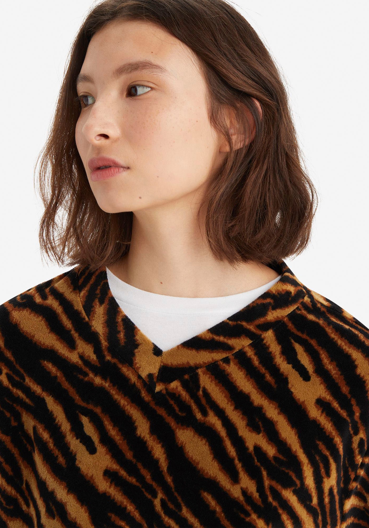 Levi's® Sweatshirt »HALF MOON PULL OVER«, im Animal-Look