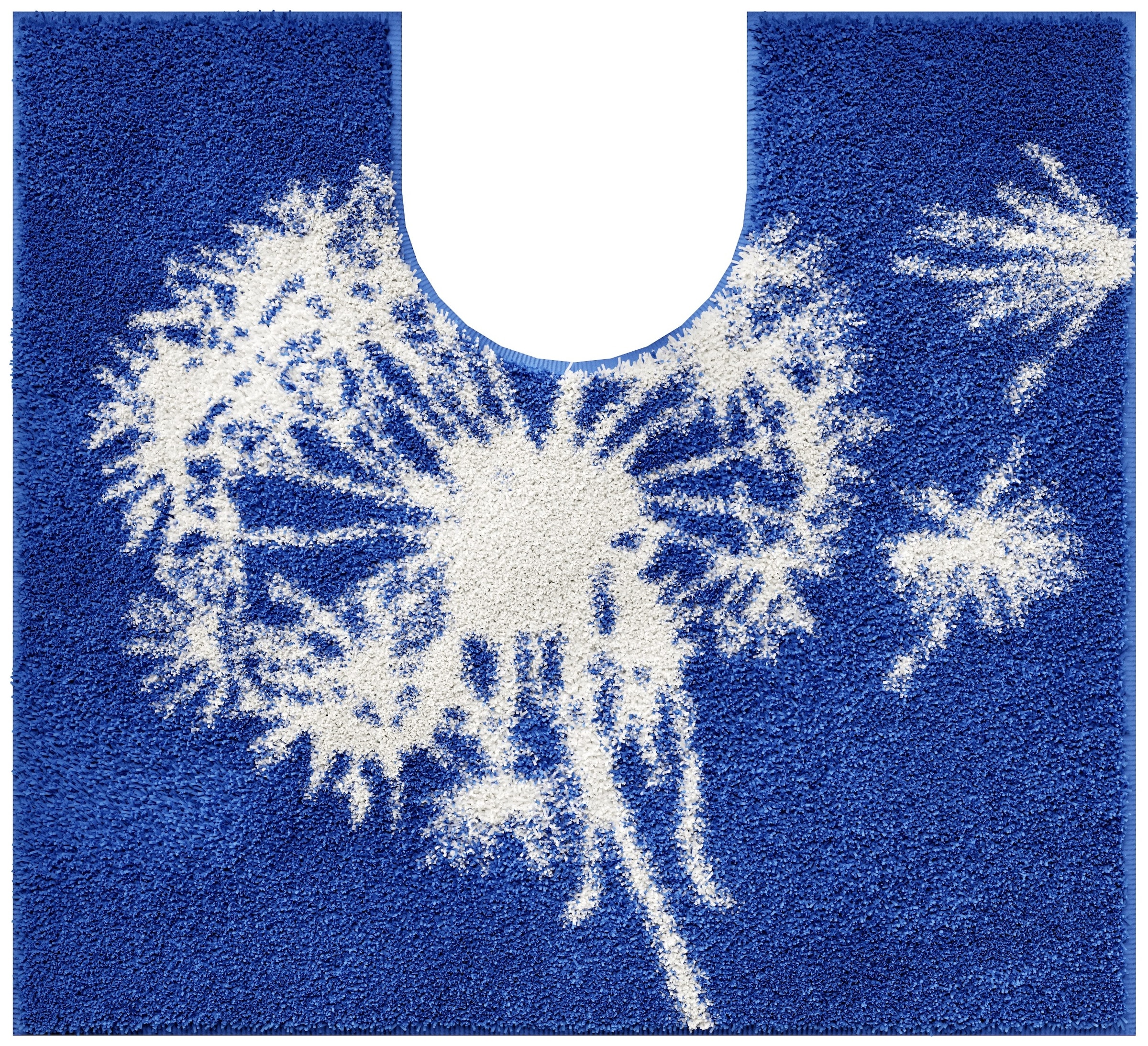 Grund Badematte »Pusteblume, Badvorleger, Badezimmer Teppich, sehr weich«, rutschhemmend beschichtet, schnell trocknend-fussbodenheizungsgeeignet, weiche Haptik, auch als 2-teiliges Set erhältlich, Made in Europe