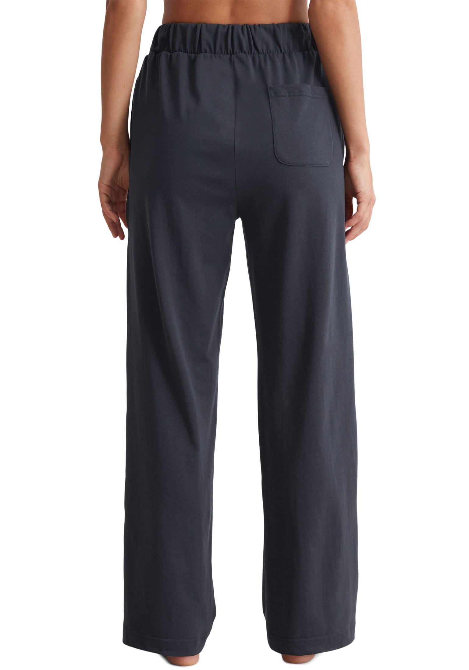 Marc O'Polo Loungehose »Heavy Jersey-Woven«, praktische Eingrifftaschen, aufgesetzte Gesässtasche