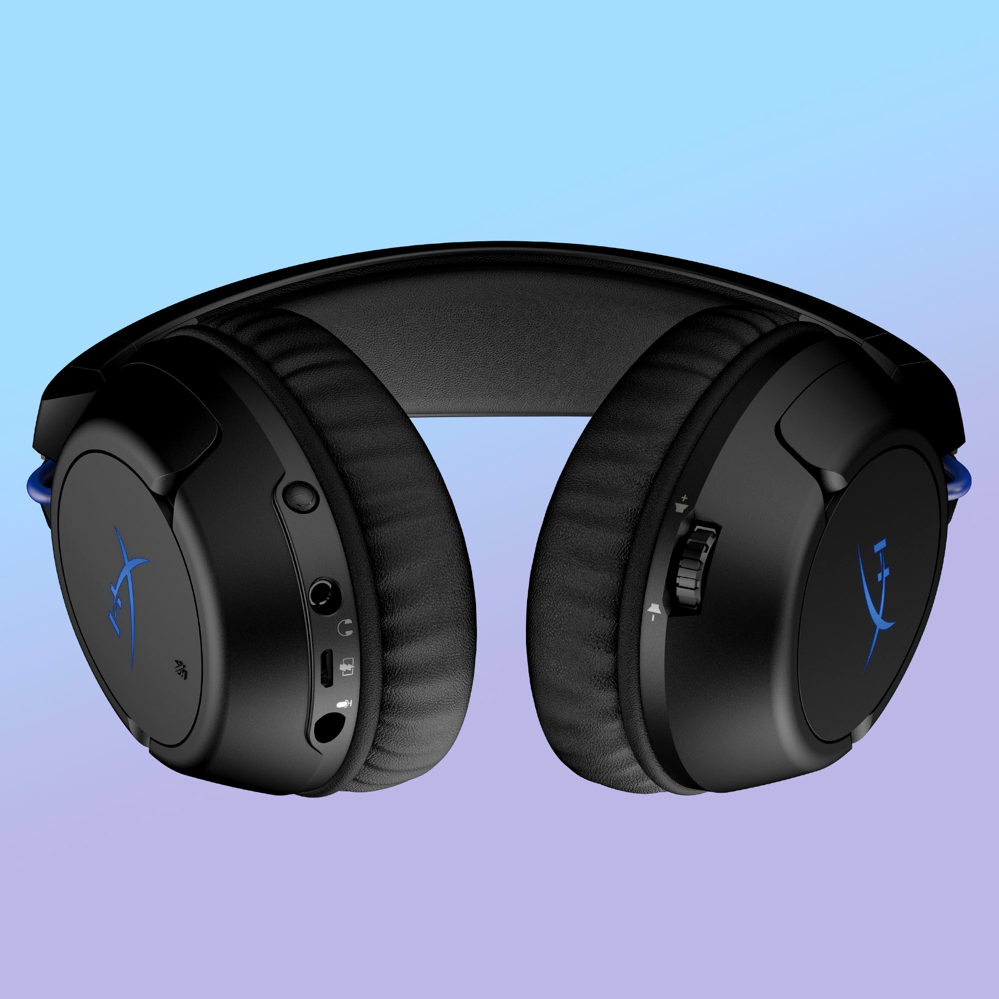 ➥ für HyperX | kaufen Flight PlayStation«, »Cloud gleich Jelmoli-Versand abnehmbar-Rauschunterdrückung Wireless Wireless, Gaming-Headset Black/Blue Mikrofon