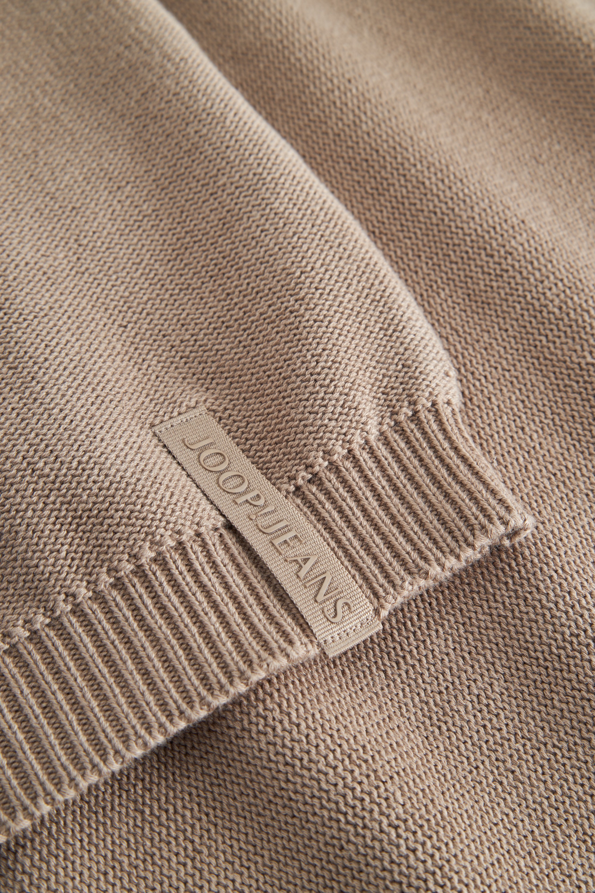 Joop Jeans Stehkragenpullover »Paulin«, Metallreissverschluss, elastischem Bund