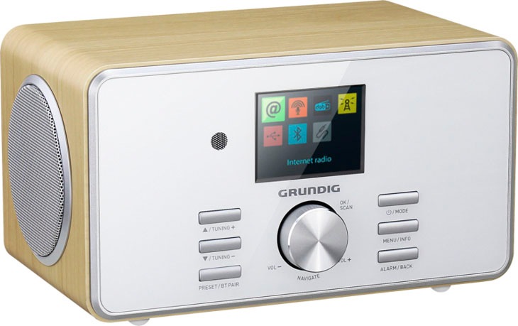 Grundig Internet-Radio »DTR 5000 X«, (Bluetooth-WLAN Digitalradio (DAB+)-FM-Tuner-Internetradio-FM-Tuner mit RDS 14 W)