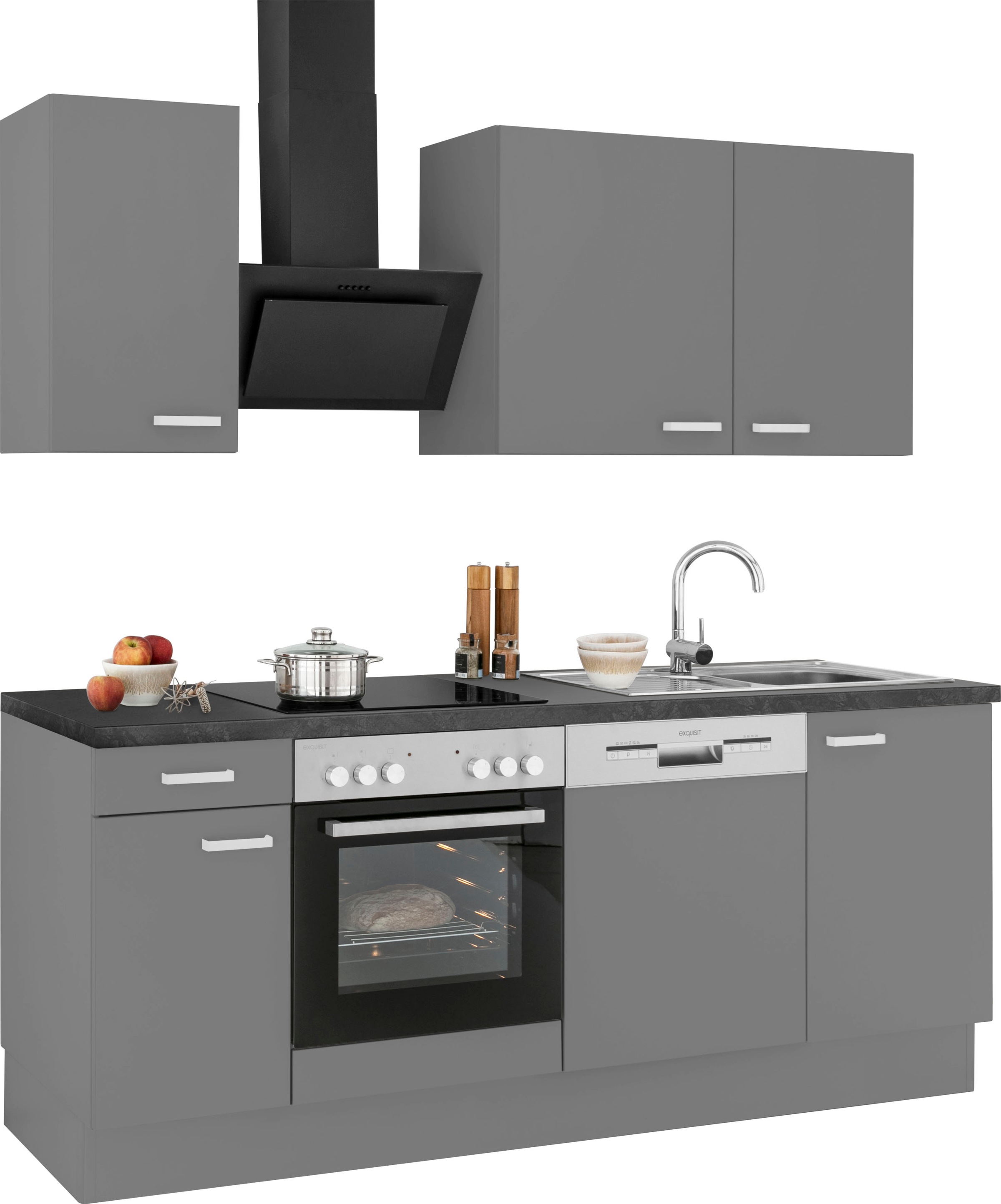 OPTIFIT Küchenzeile "Parma" ohne E-Geräte, Breite 210 cm