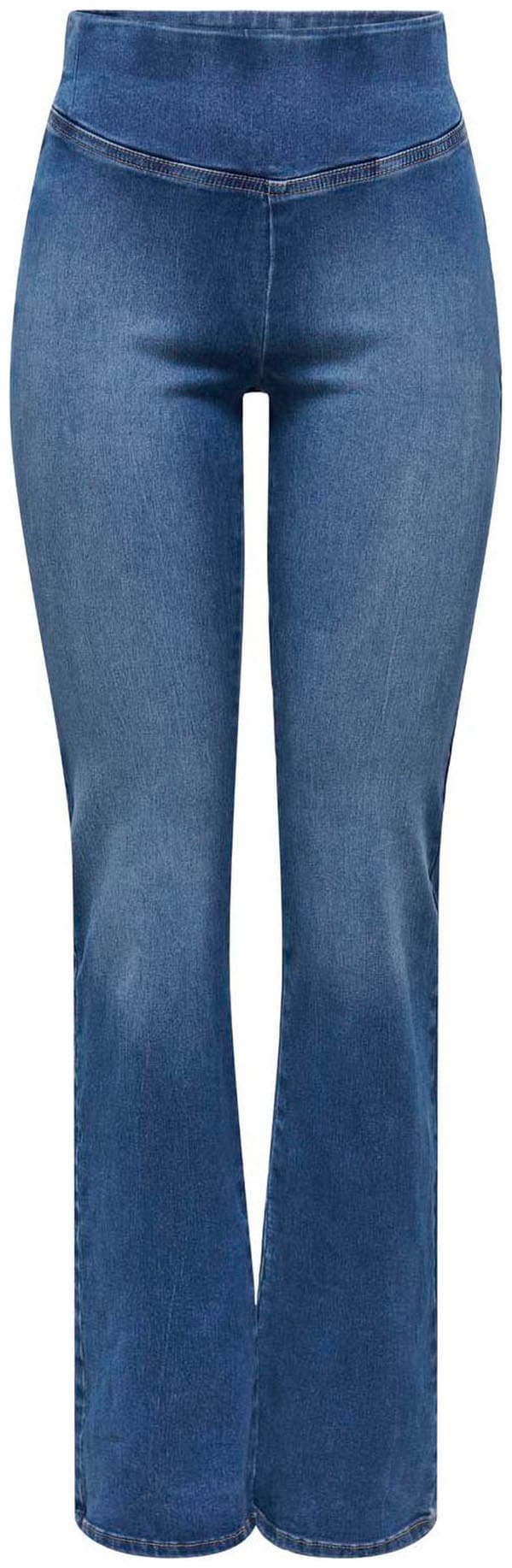 ONLY Bootcut-Jeans »ONLROYAL MID WAIST FLARED LEGGING DNM«