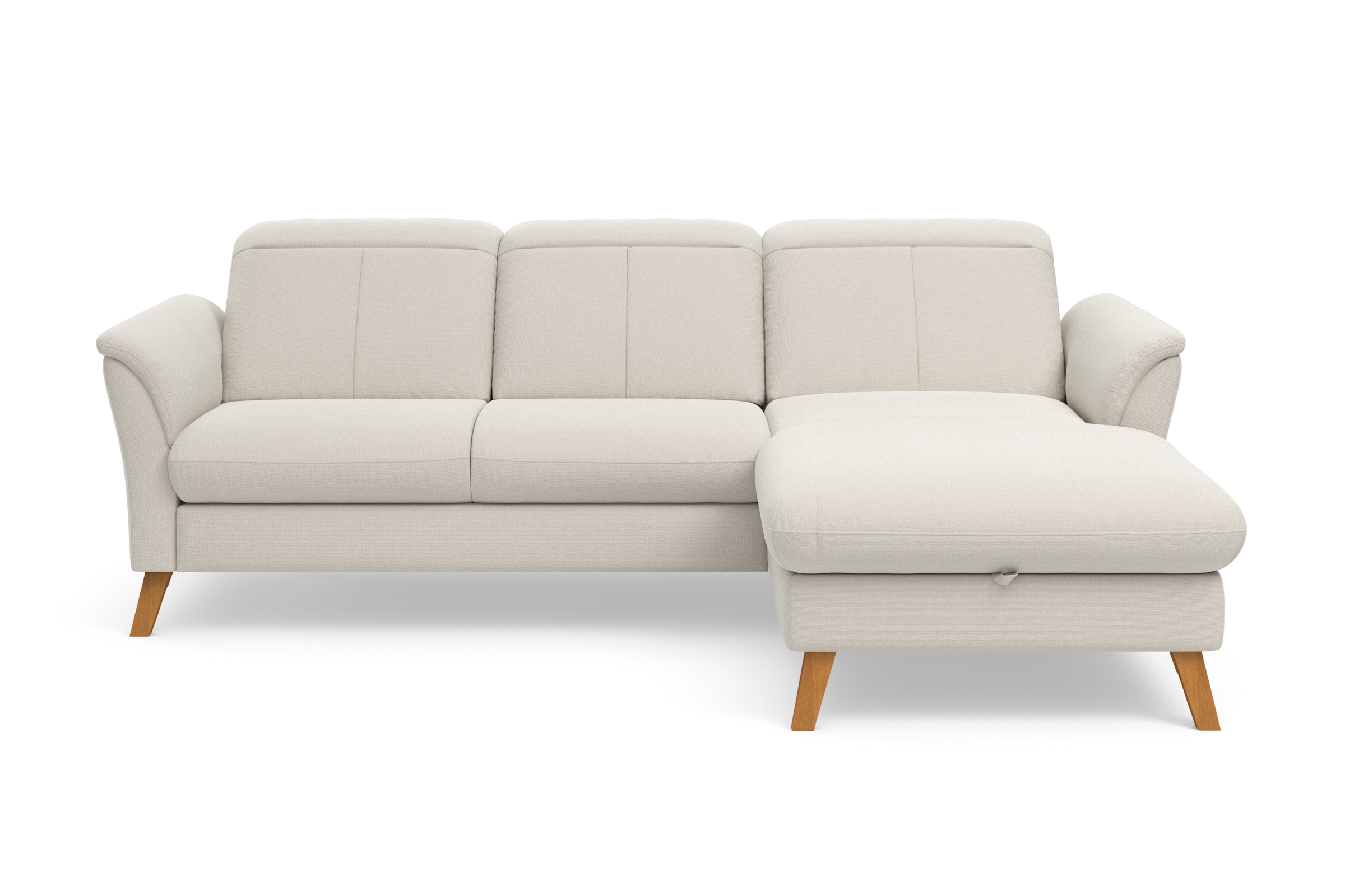 sit&more Ecksofa "Romero L-Form" wahlweise mit oder ohne Relax-Funktion, Bettfunktion, Bettkasten