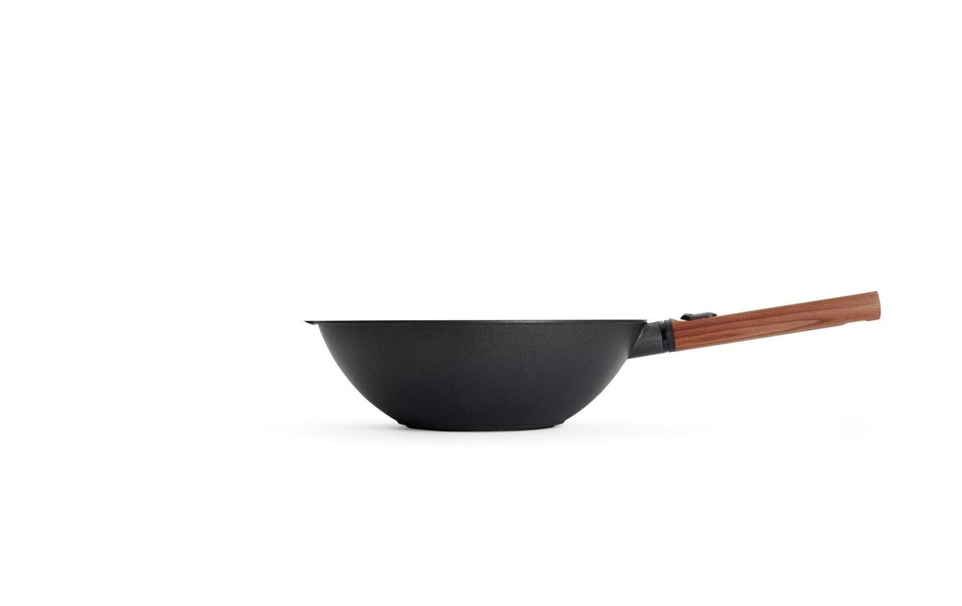 WOLL Wok »Eco Logic QXR 30 cm mit abnehmbarem Griff«, Aluminium