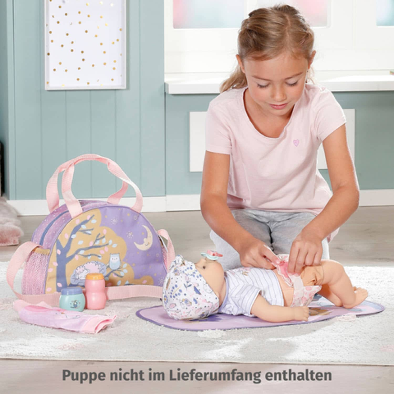 Baby Annabell Puppen Wickeltasche, mit Zubehör