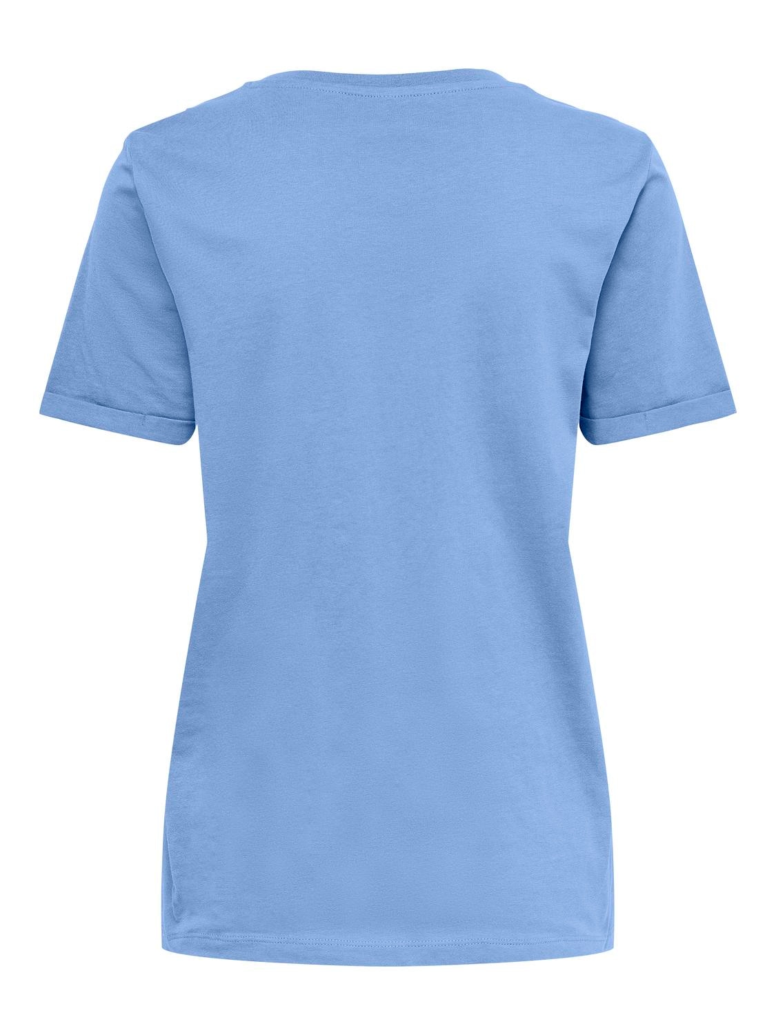 ONLY Kurzarmshirt »ONLKITA S/S LOGO TOP NOOS«