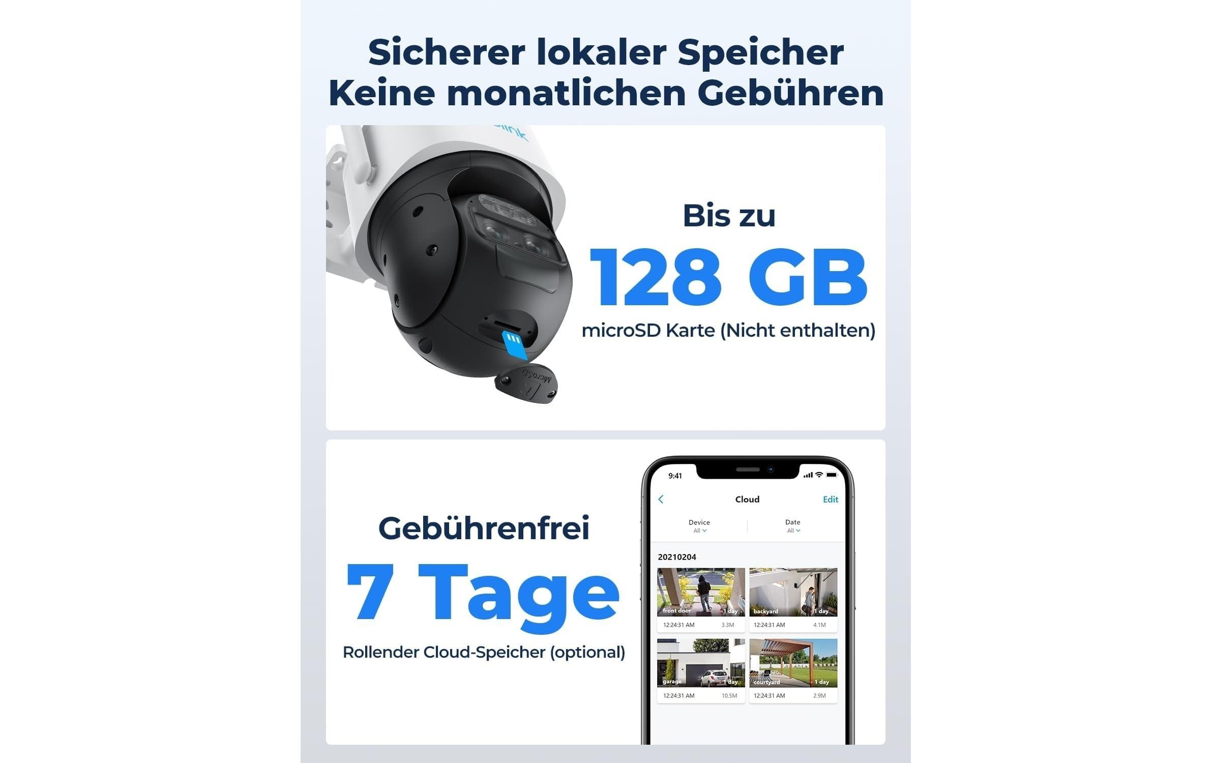 Reolink Überwachungskamera »Trackmix B770 2K«, Aussenbereich
