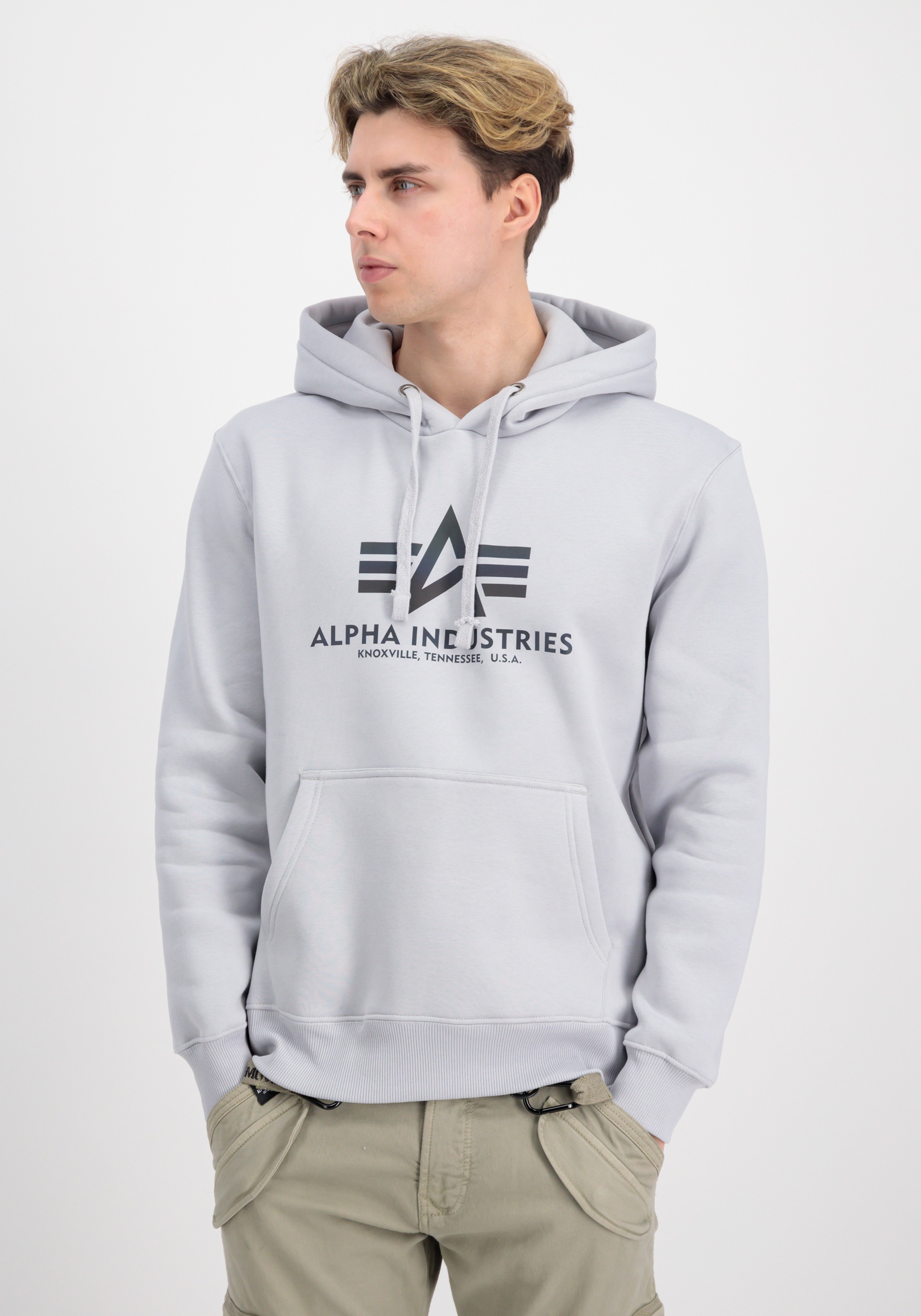 Alpha Industries Hoodie »Alpha Industries Men - Hoodies Basic Hoodie Rainbow Refl. Print«