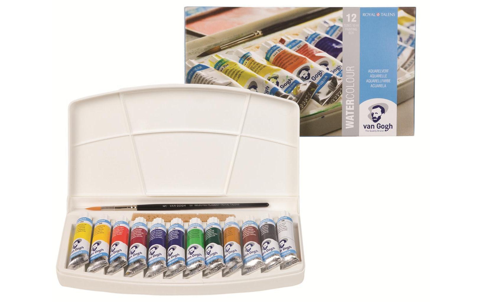 Aquarellfarbe »Van Gogh Malkasten 12er-Set, Mehrfarbig«