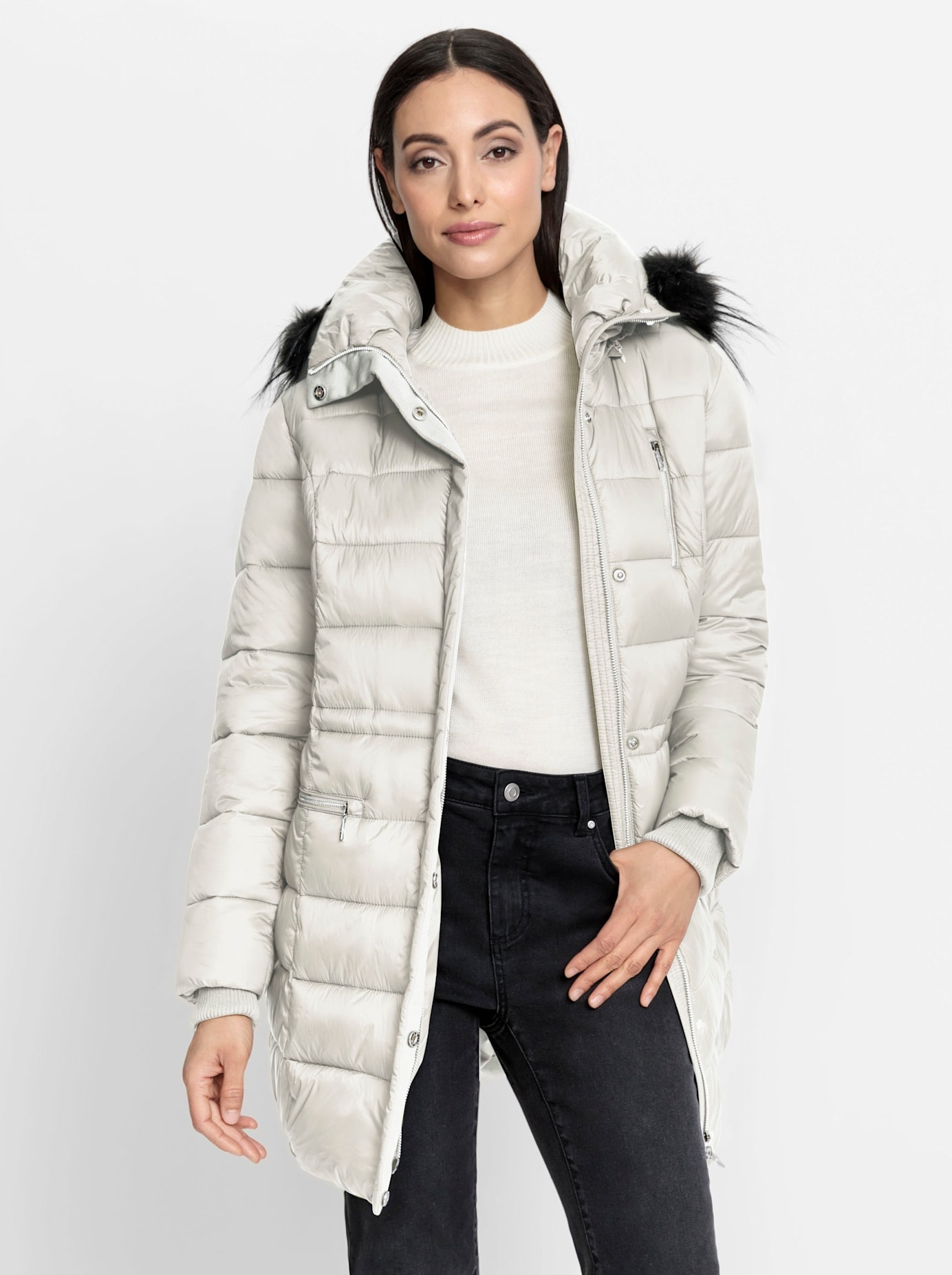 heine Parka mit Kapuze