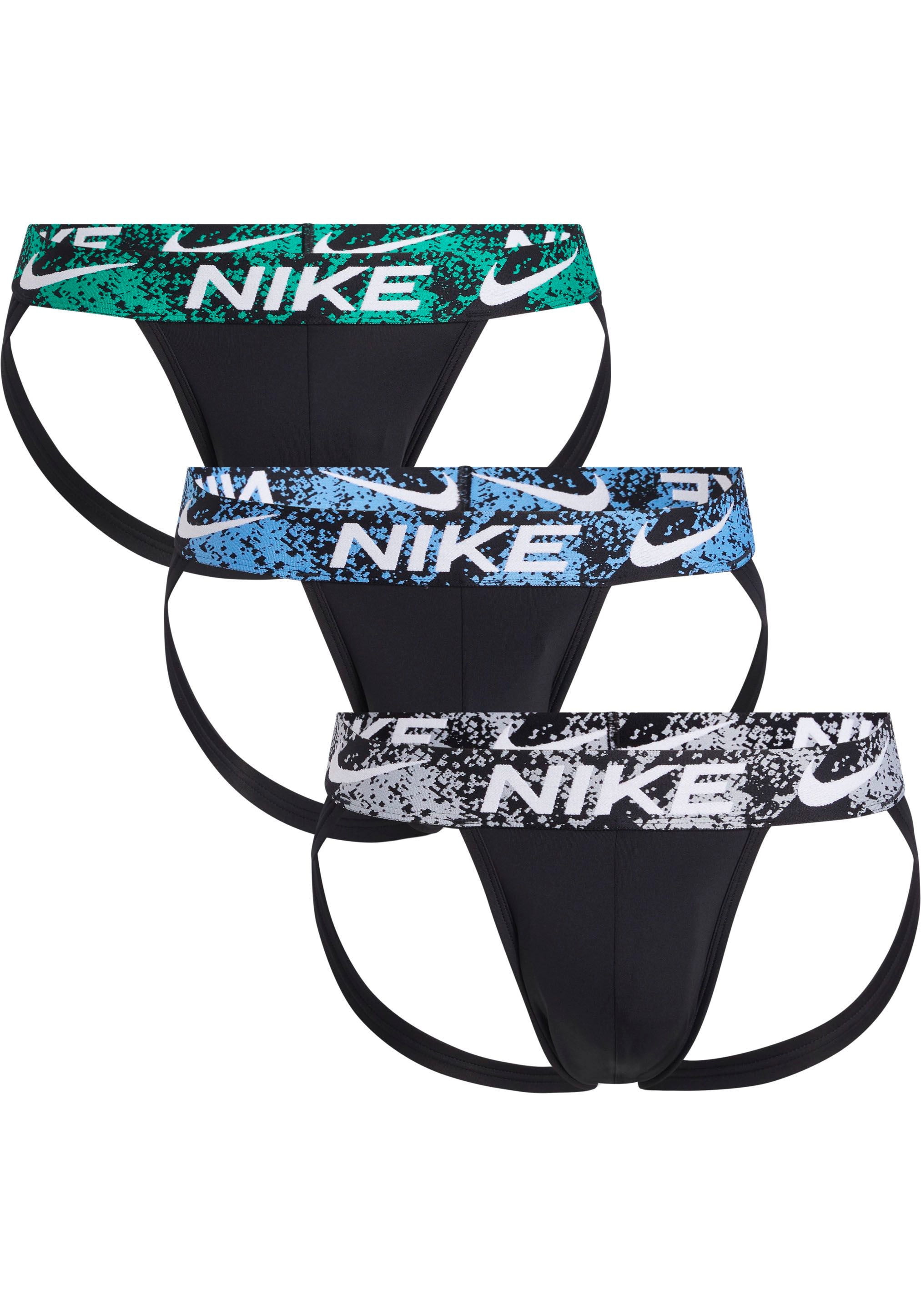 NIKE Underwear String »JOCK STRAP 3PK«, (Packung, 3er-Pack), mit NIKE Logo-Elastikbund (3 Stück)