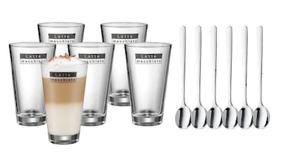 Latte-Macchiato-Glas »Clever & More 280 ml, 12 Stück«, (12 tlg.)