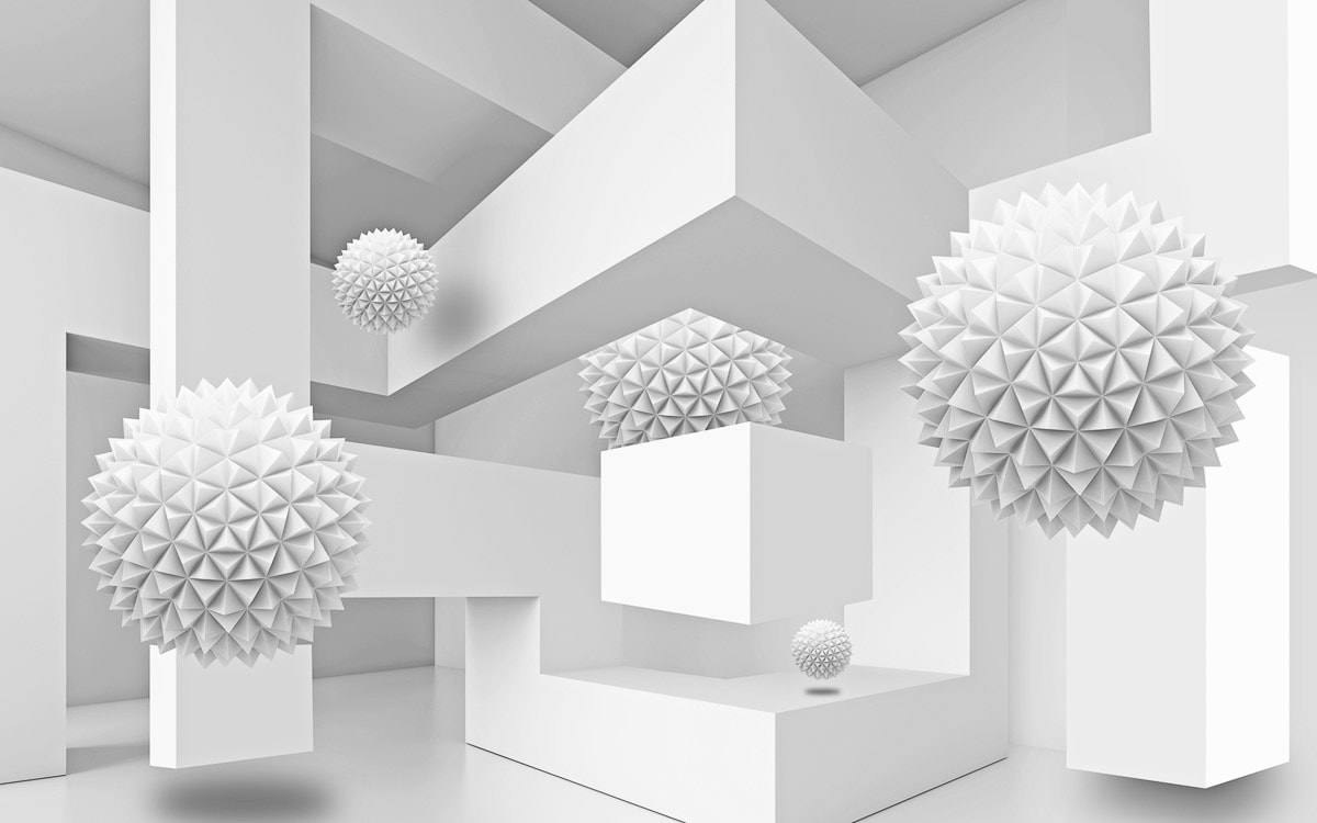Papermoon Fototapete »Abstrakt 3D Effekt« Jelmoli-Versand shoppen günstig 