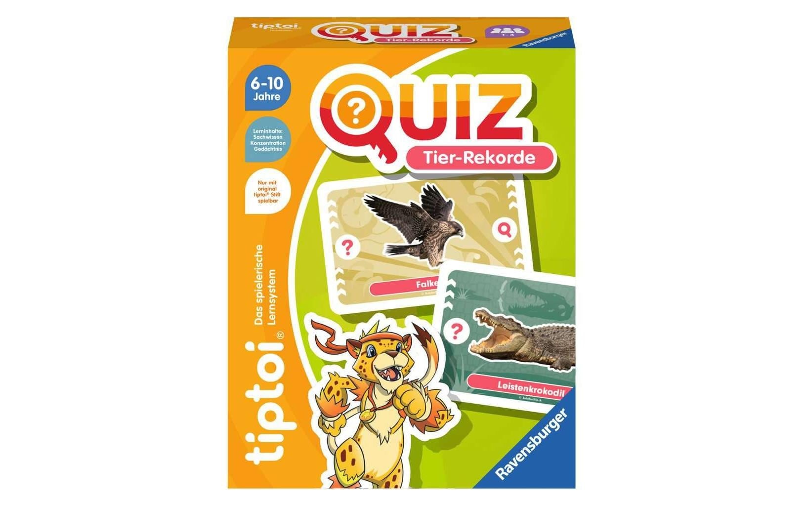 Puzzle »tiptoi Quiz Tier-Rekorde«