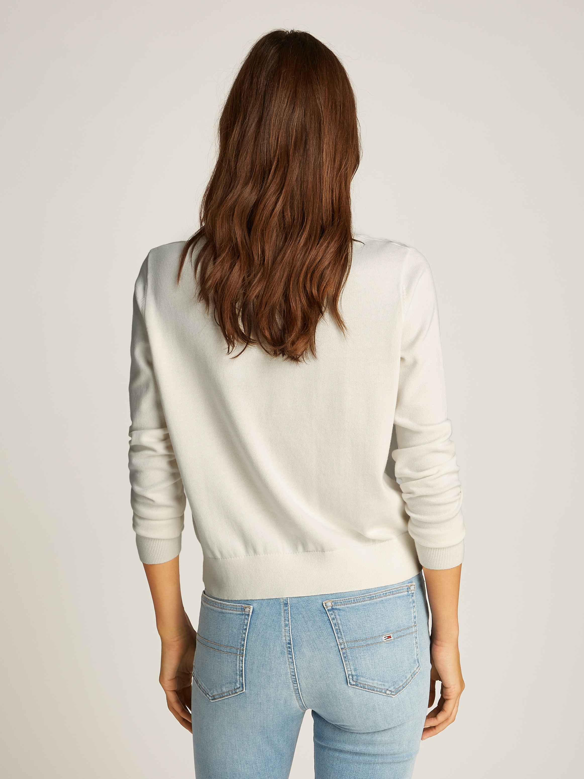 Tommy Jeans Strickpullover »TJW ESSENTIAL CREW SWEATER EXT«