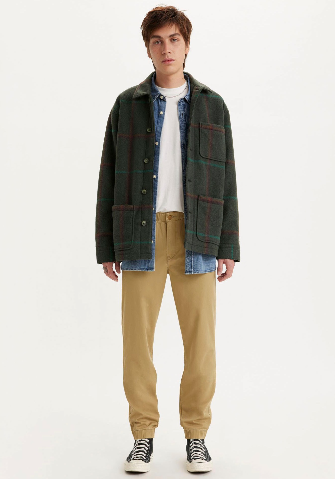 Levi's® Chinohose »LE XX CHINO JOGGER III«, in Unifarbe für leichtes Styling