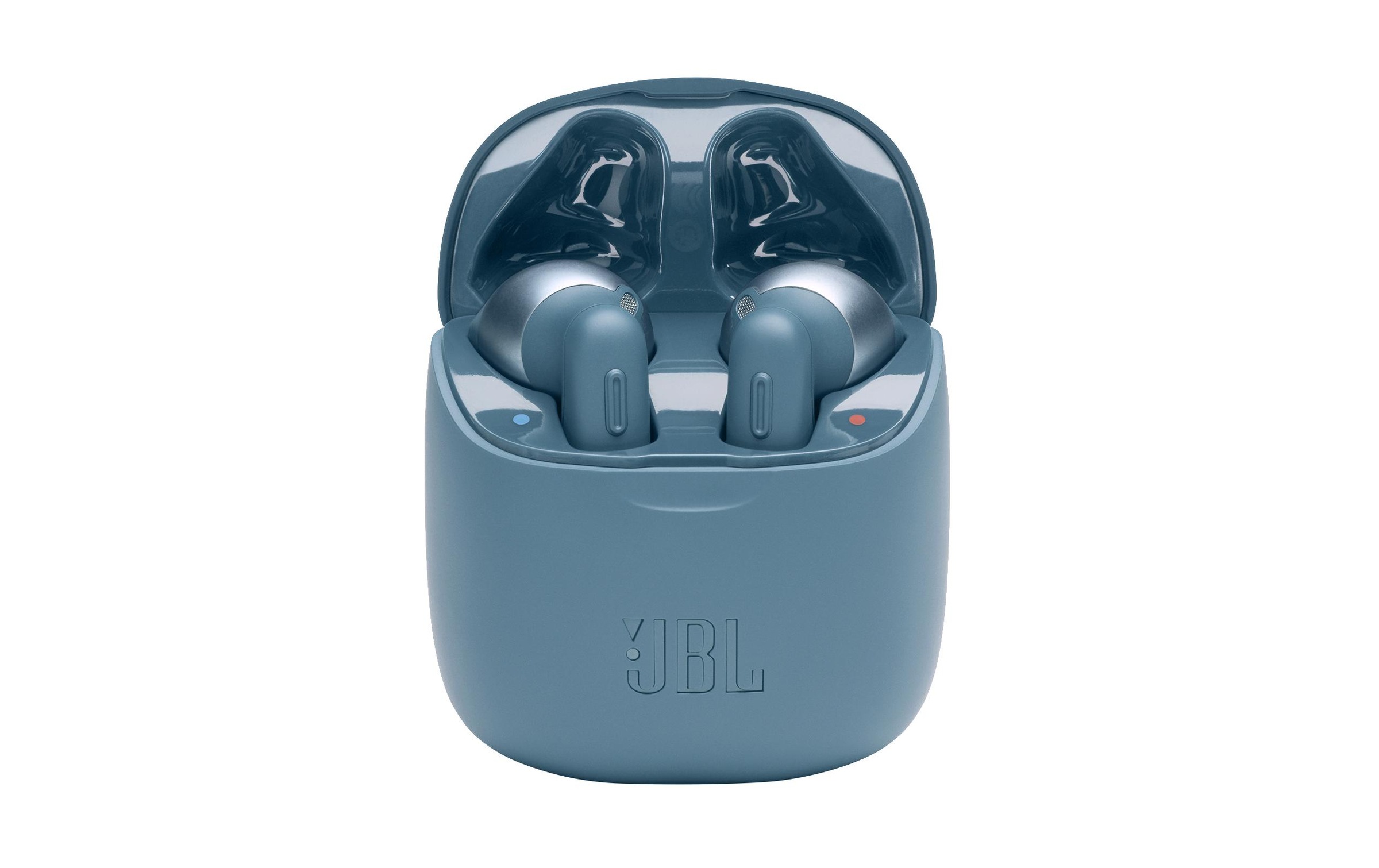JBL wireless In-Ear-Kopfhörer »TUNE 220TWS Blau«, True Wireless