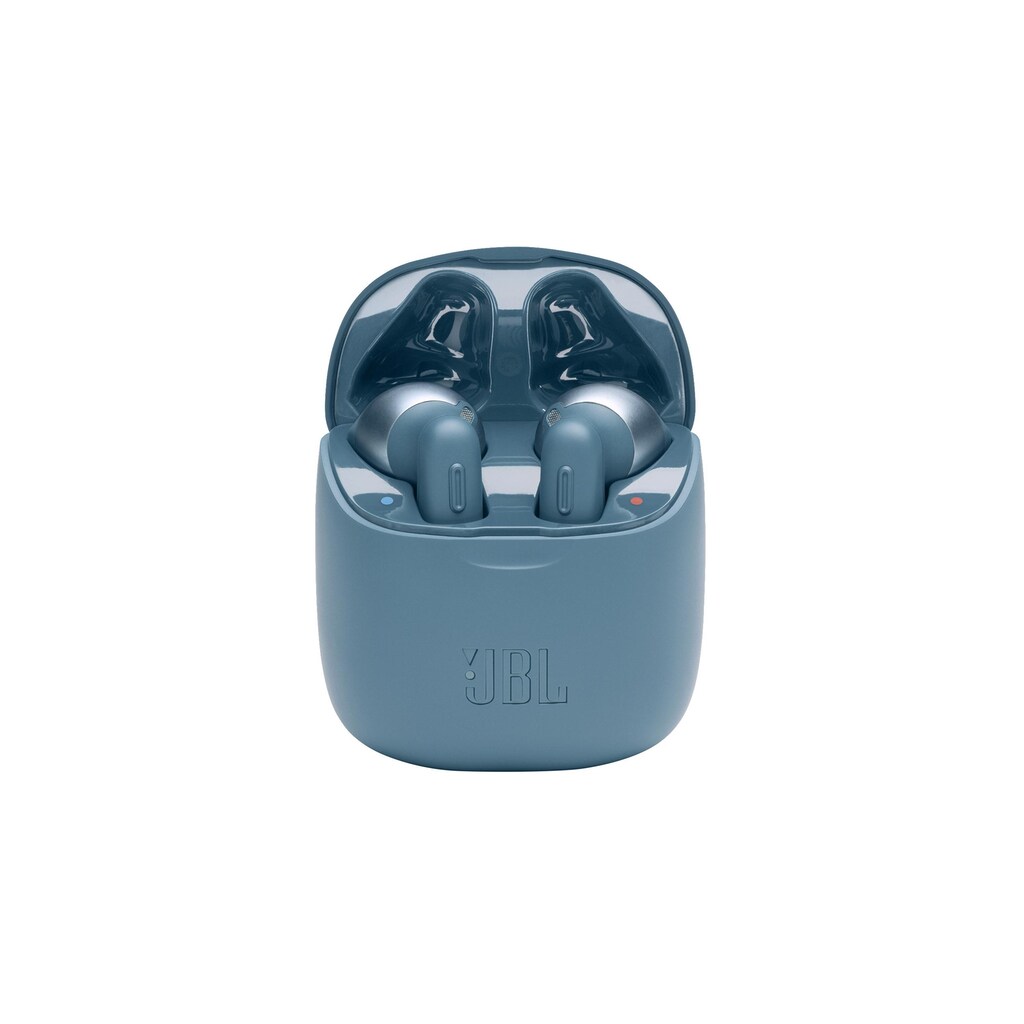 JBL wireless In-Ear-Kopfhörer »TUNE 220TWS Blau«, True Wireless