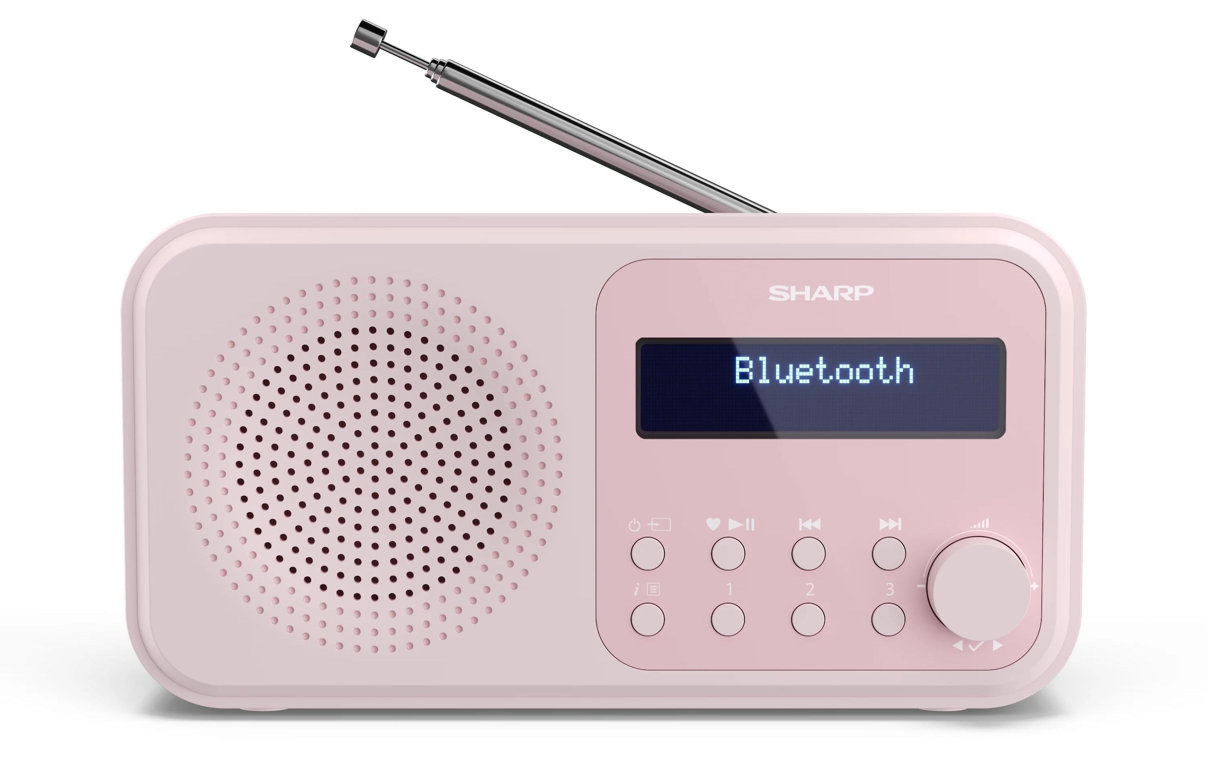 Sharp Digitalradio (DAB+) »DAB+ Radio DR-P420 – Pink«, (Digitalradio (DAB+)-FM-Tuner)