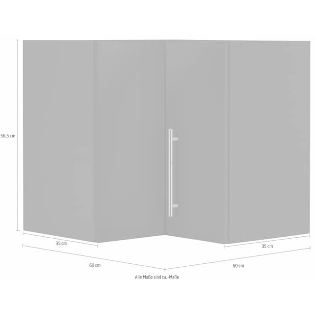 wiho Küchen Eckhängeschrank »Cali«, 60 cm breit online shoppen |  Jelmoli-Versand
