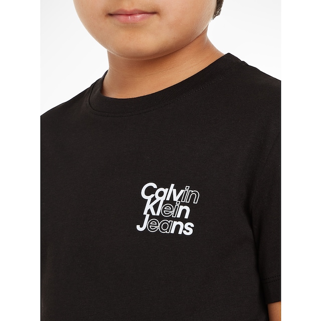 Calvin Klein Jeans T-Shirt »MINI INST.LOGO REG. SS T-SHIRT«, Kinder bis 16  Jahre online