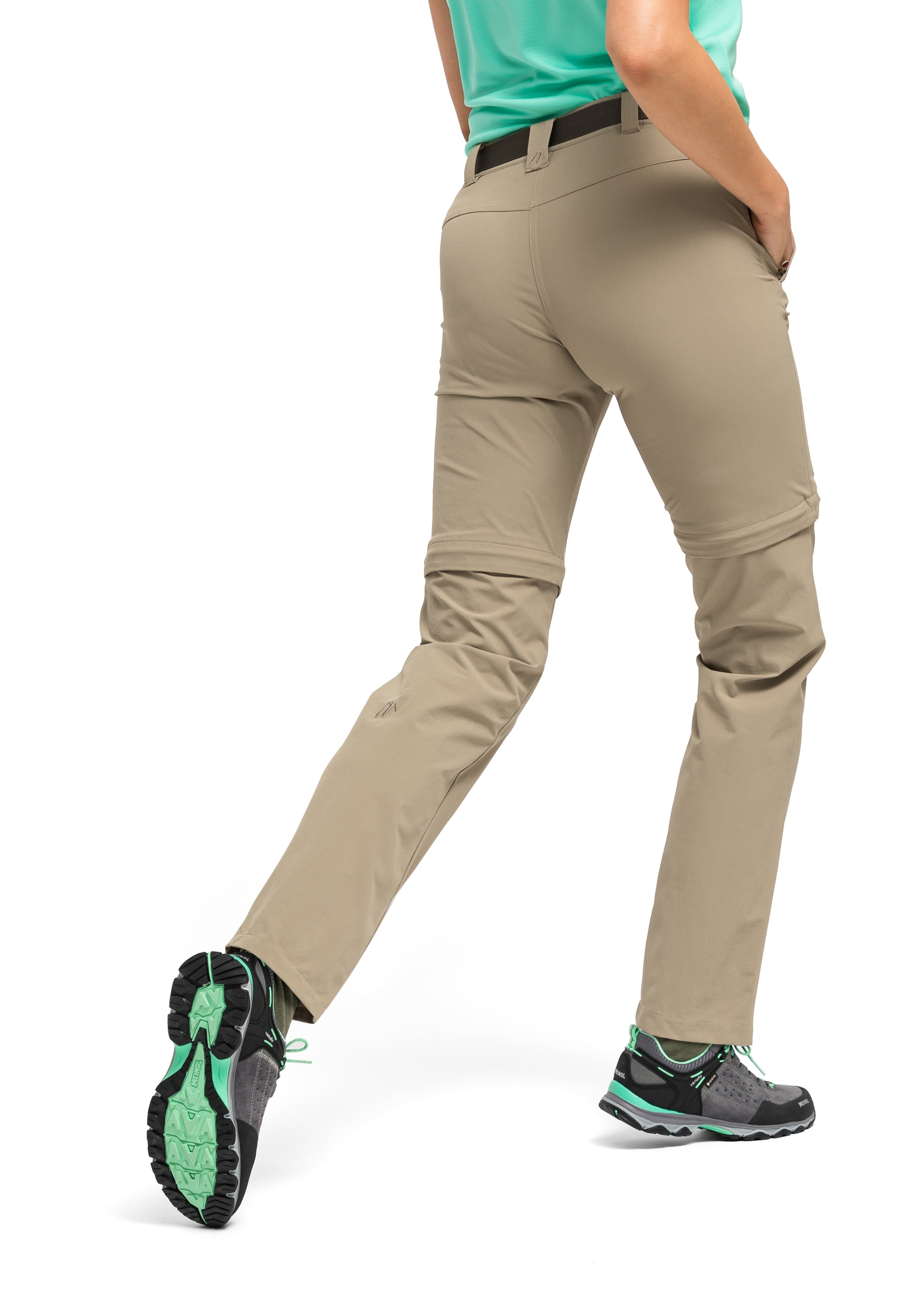 Maier Sports Funktionshose »Nata 2«, Damen Wanderhose, zipp-off Outdoor-Hose, 3 Taschen, Regular Fit