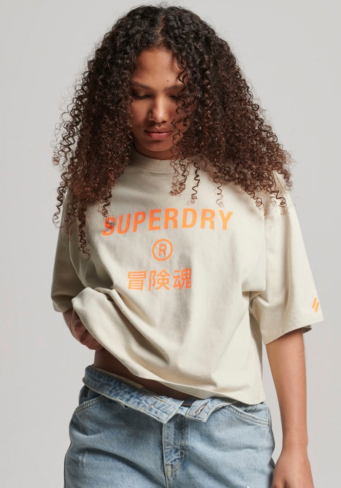 Superdry Rundhalsshirt »CODE CORE SPORT TEE« online kaufen | Jelmoli-Versand