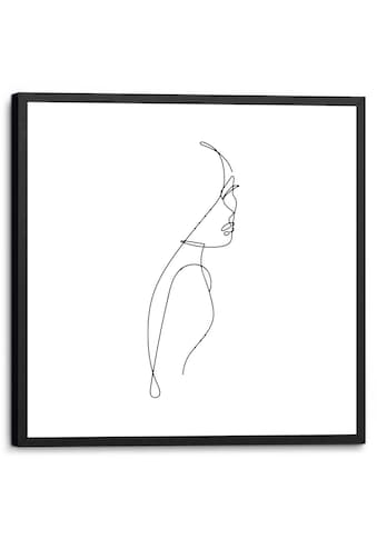 Reinders! Wandbild »Silhouette Weiblich - Gerahmtes Bild« kaufen