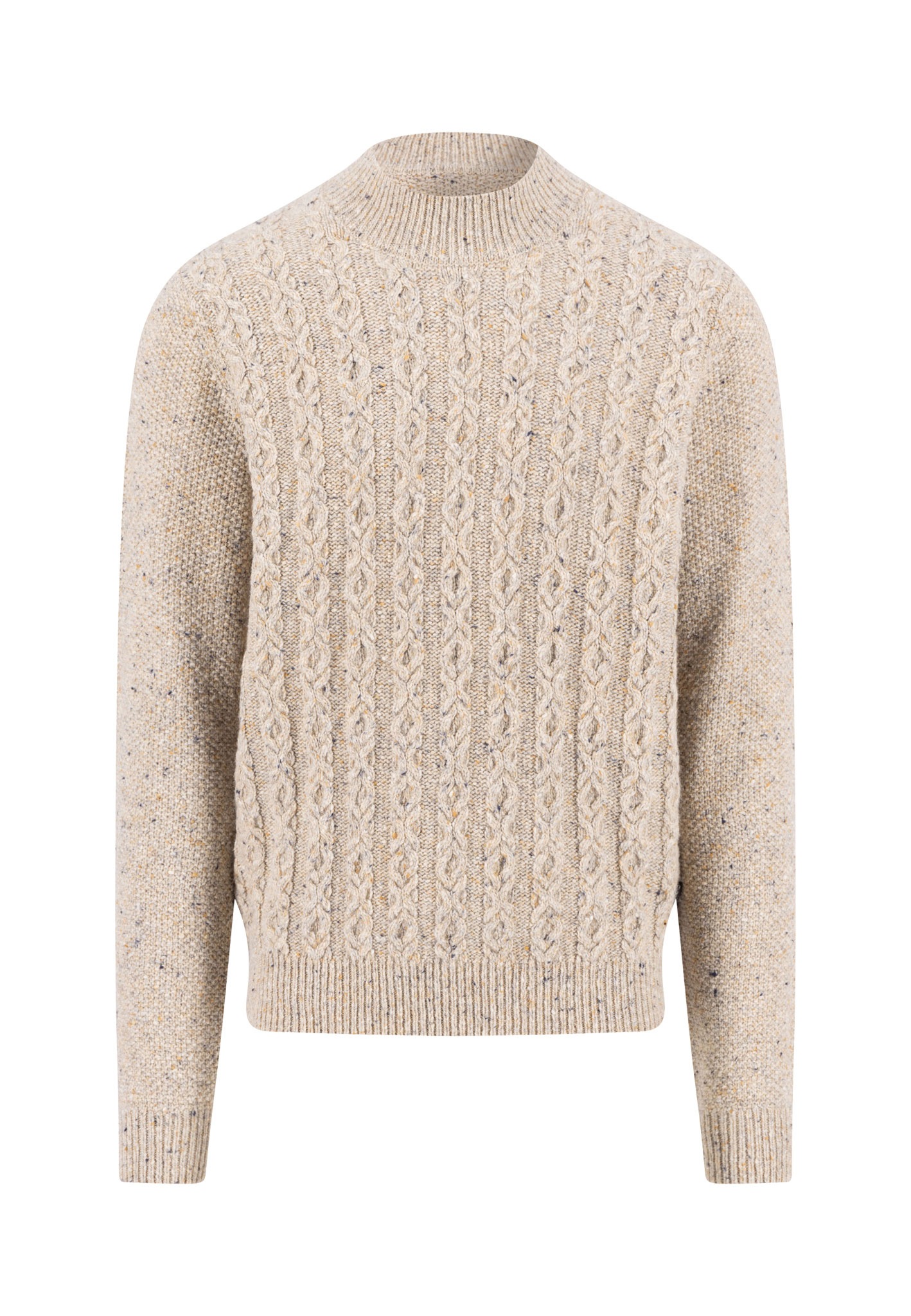 FYNCH-HATTON Strickpullover mit Zopfmuster