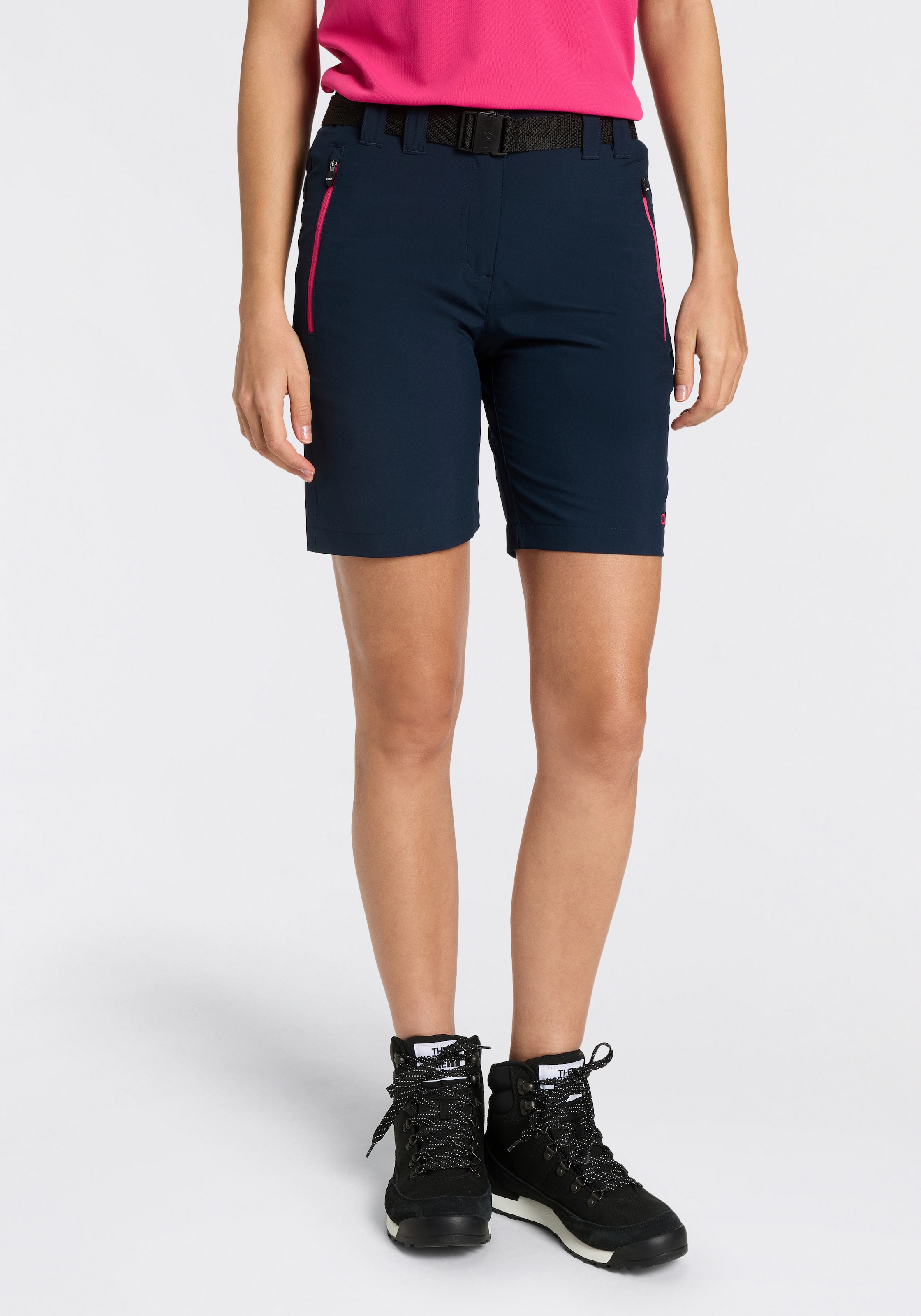 Cmp B.blau, Magen Trekkingshorts Sportlicher Schnitt, Für Wanderungen, Aus Polyester Und Elasthan