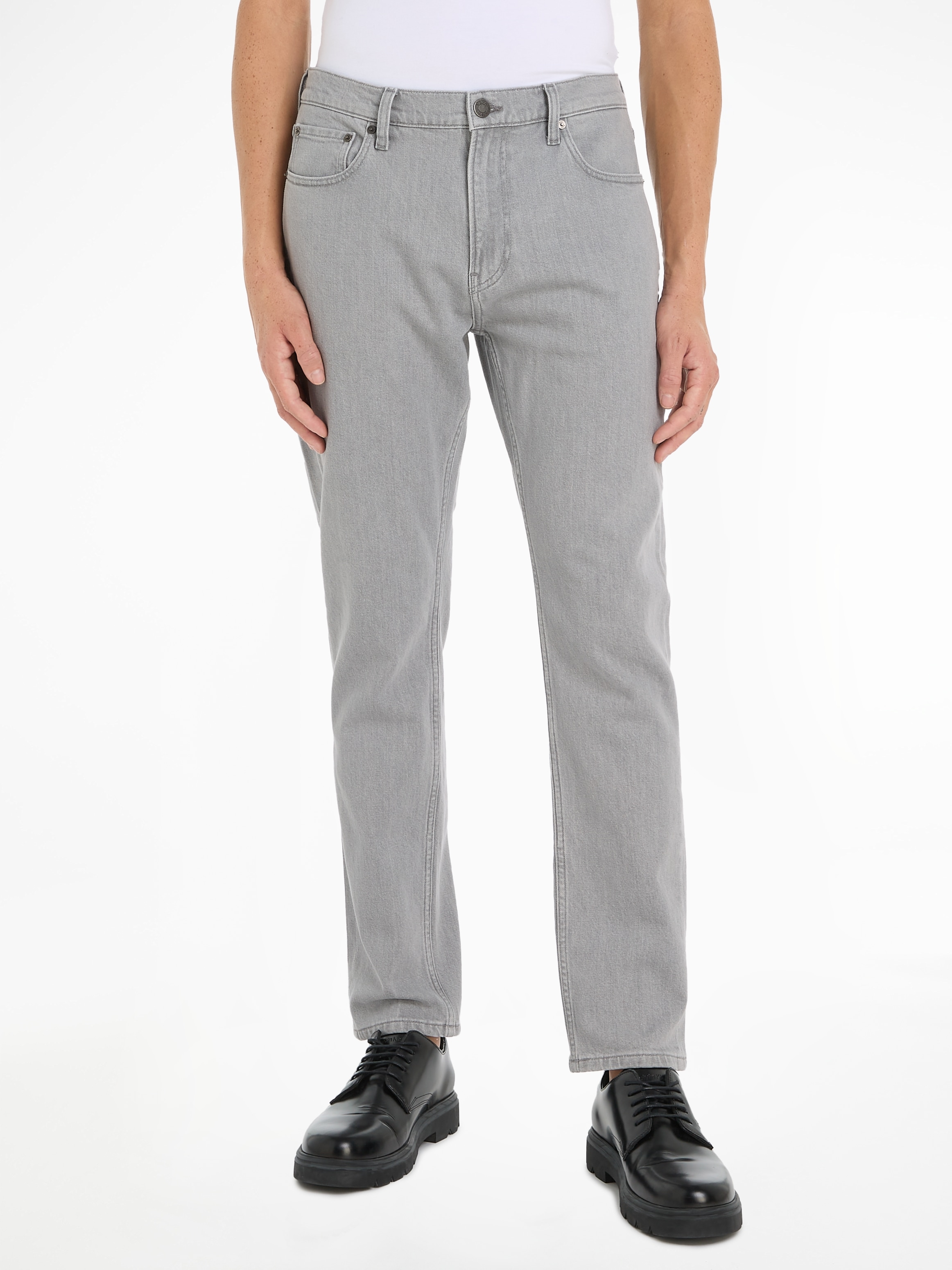 Regular-fit-Jeans »TAPERED LIGHT GREY«