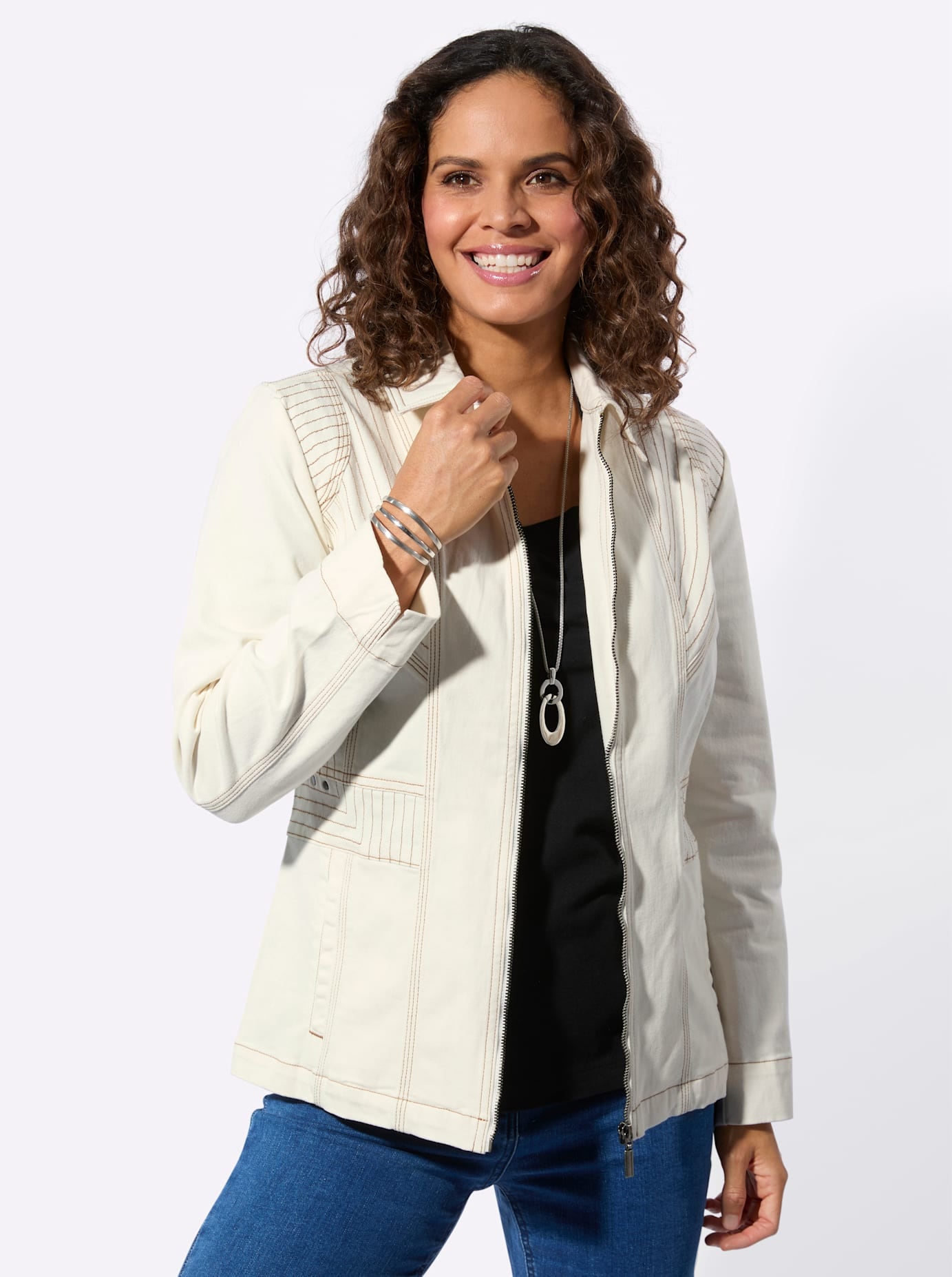 Casual Looks Jeansblazer »Jeans-Jacke«