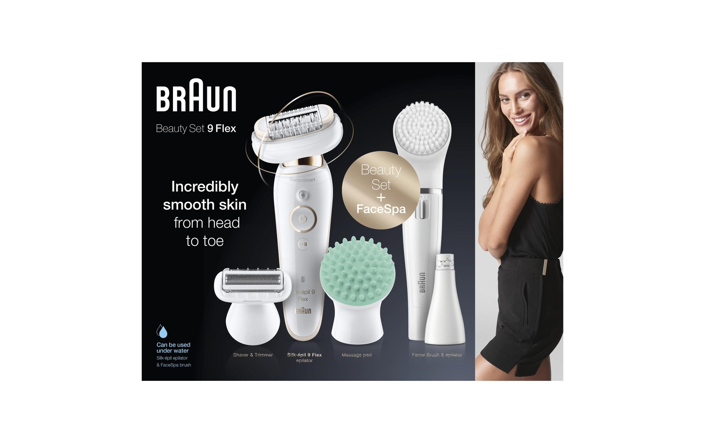 Braun Epilierer »Silk-Épil 9-9300 Flex«